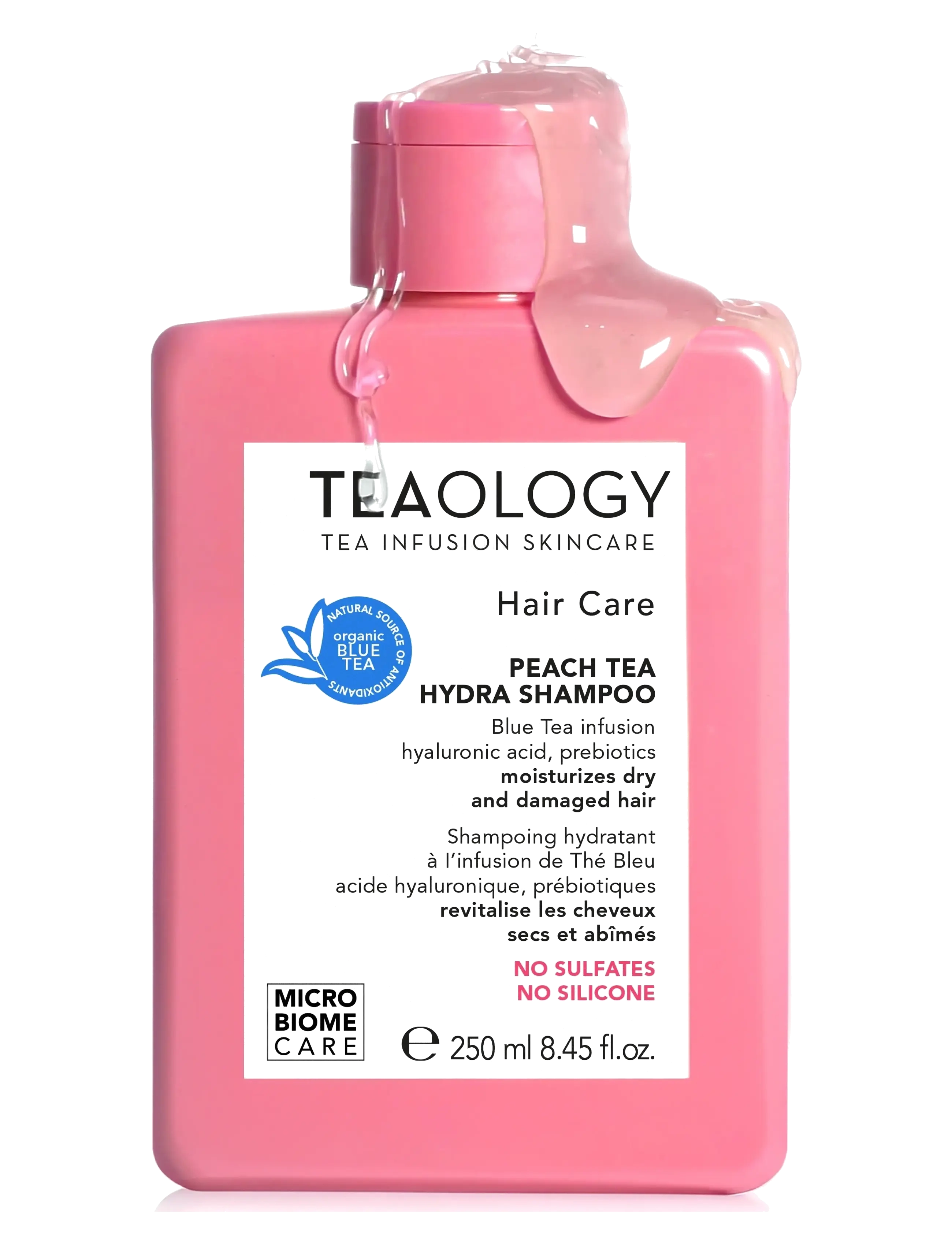 Teaology Skincare - Peach Tea Hydra Shampoo - shampoo - blue tea - 1