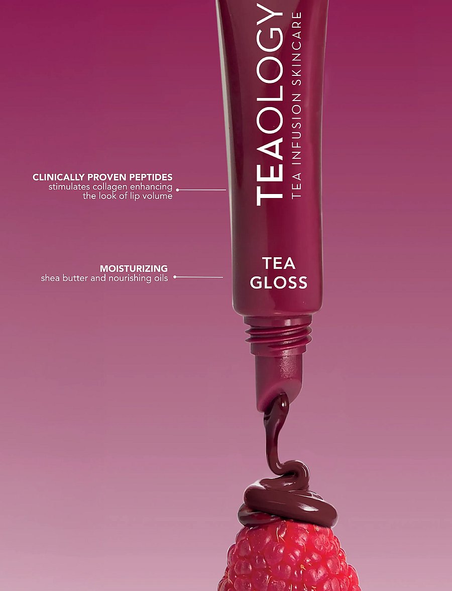Teaology Skincare - Tea Gloss Tinted Volume Lip Treatment - bliv klar til date night - berry - 3