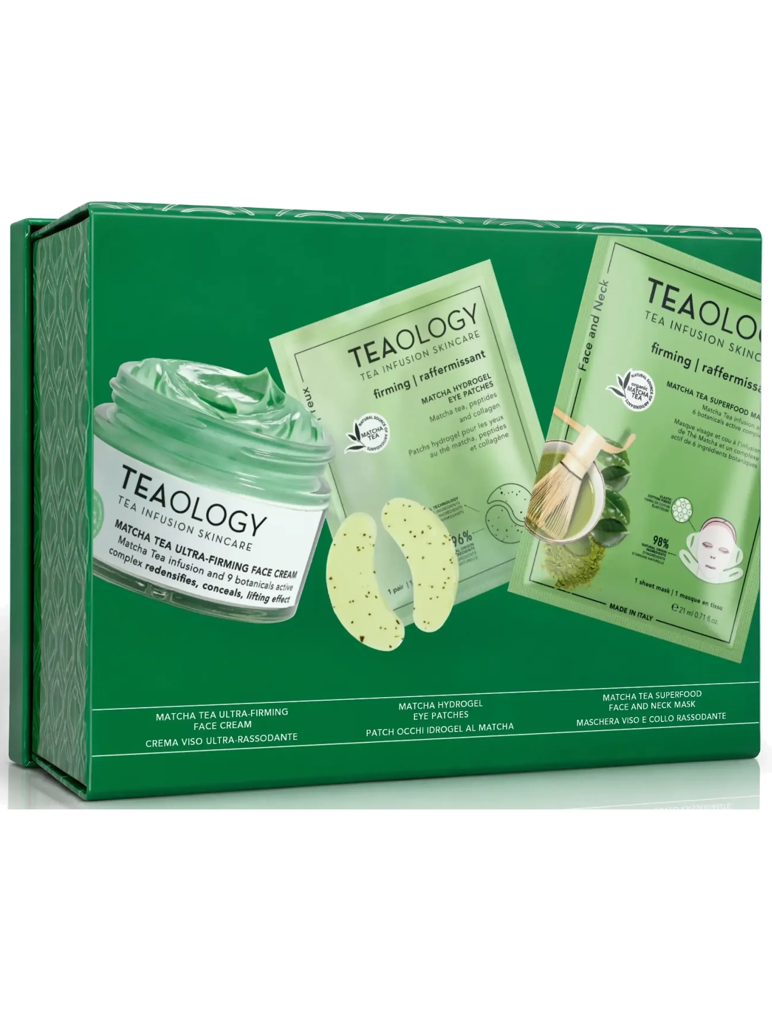 Teaology Skincare - MATCHA TEA FIRMING RITUAL - gåvoset - matcha - 2