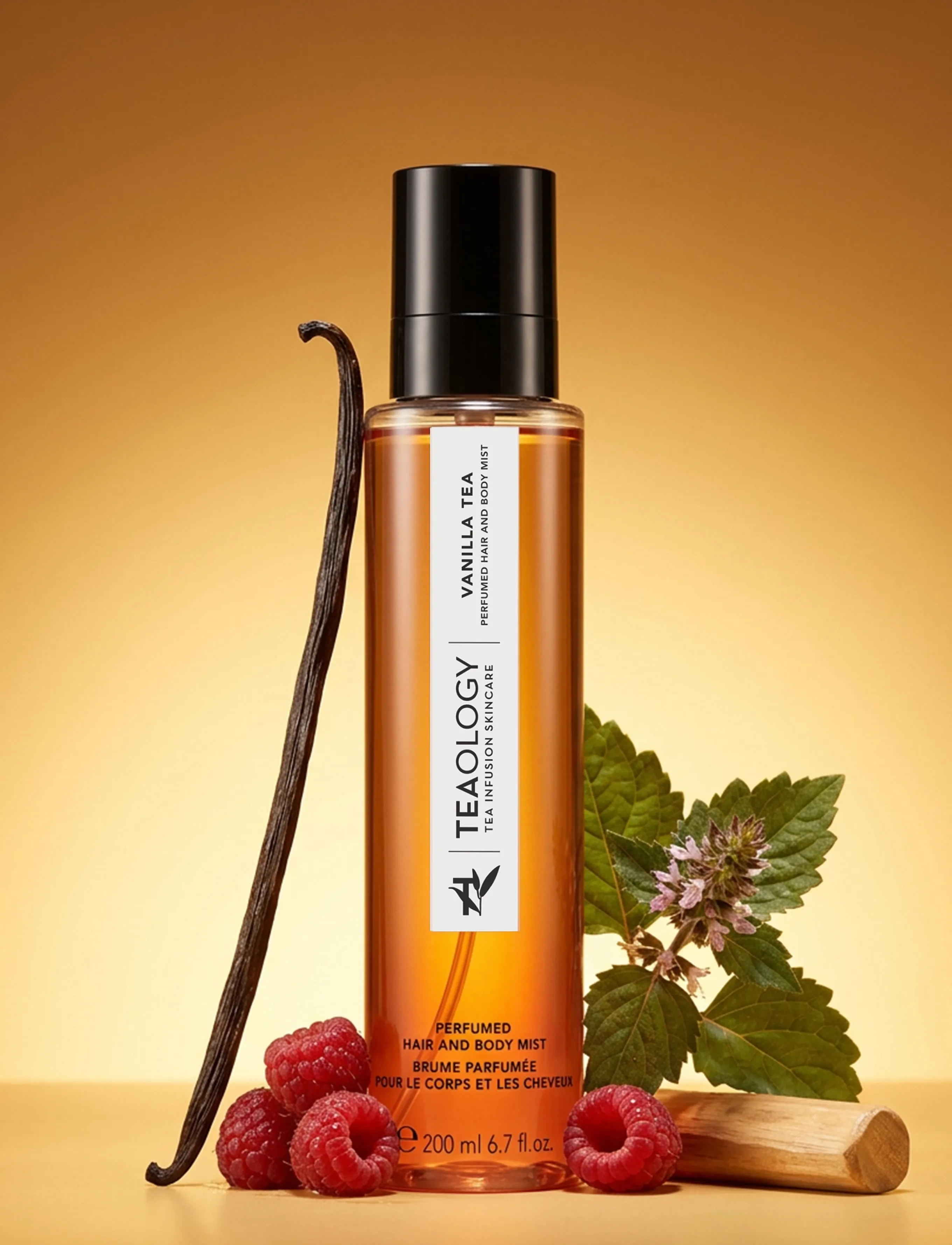 Teaology Skincare - Body mist Vanilla Tea - clear - 3