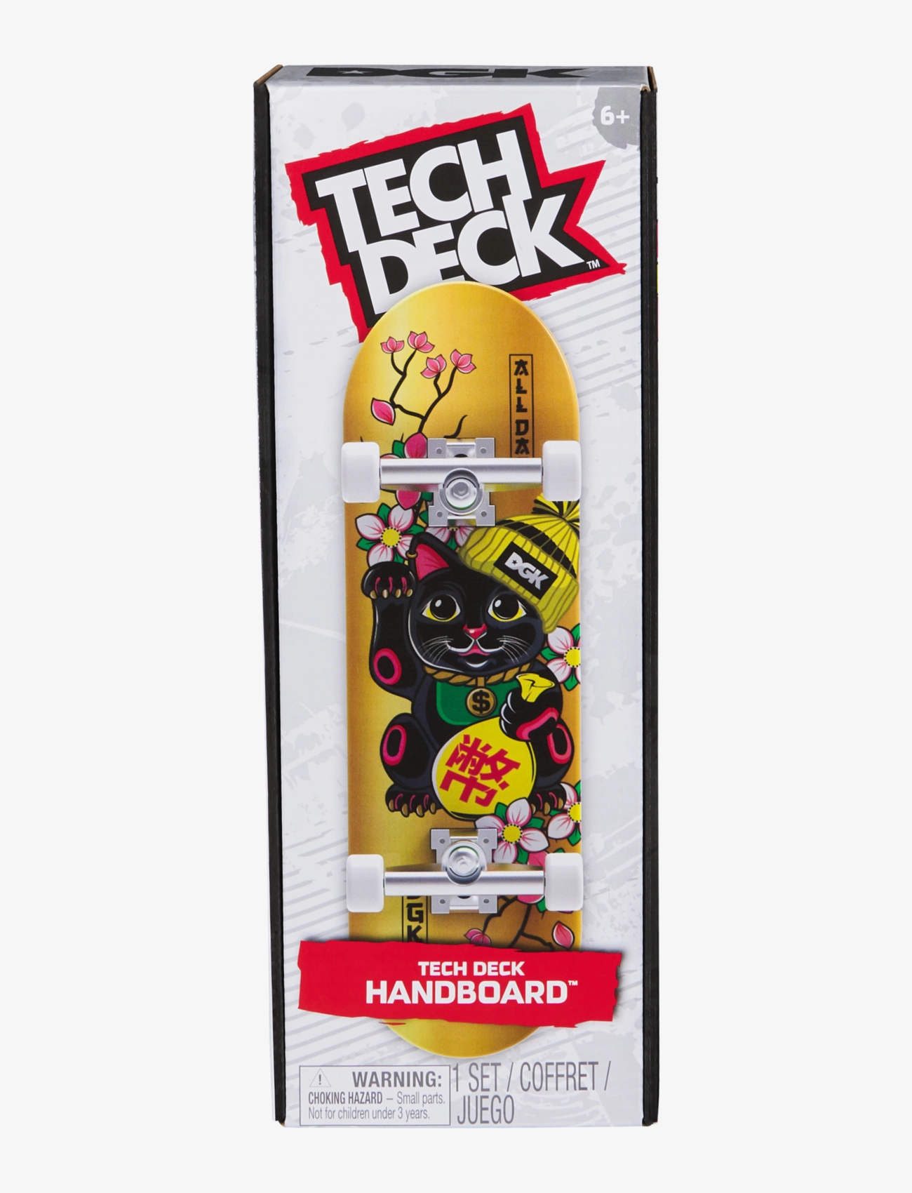 Tech Deck Tech Deck Skate Handboard 27 cm - Santa Cruz, One Size, Multi/patterned, Games > Fidget Legetøj, Børn