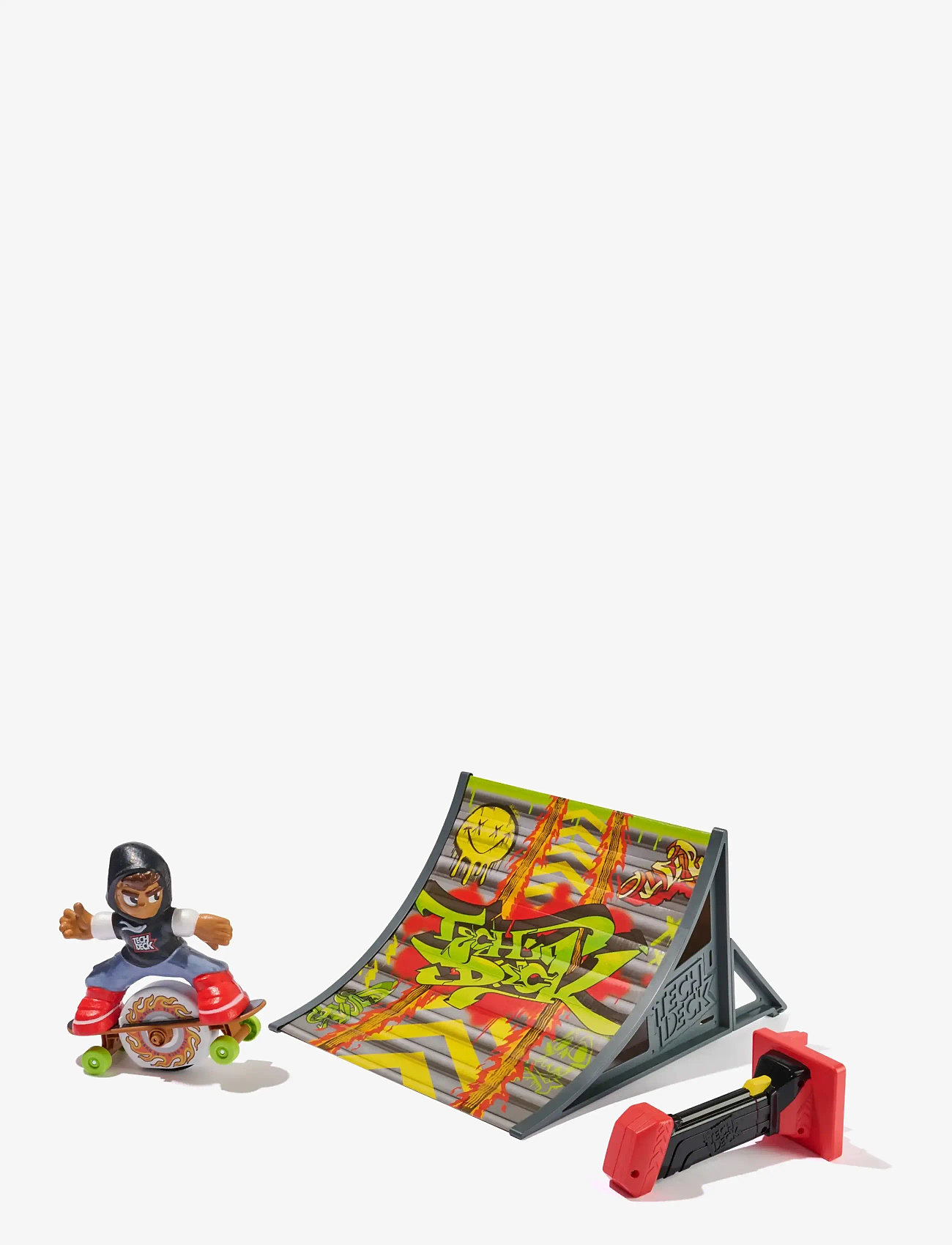 Tech Deck - Tech Deck Ted Shred N' Blast Skateboard Flywheel - lekset - muti - 2