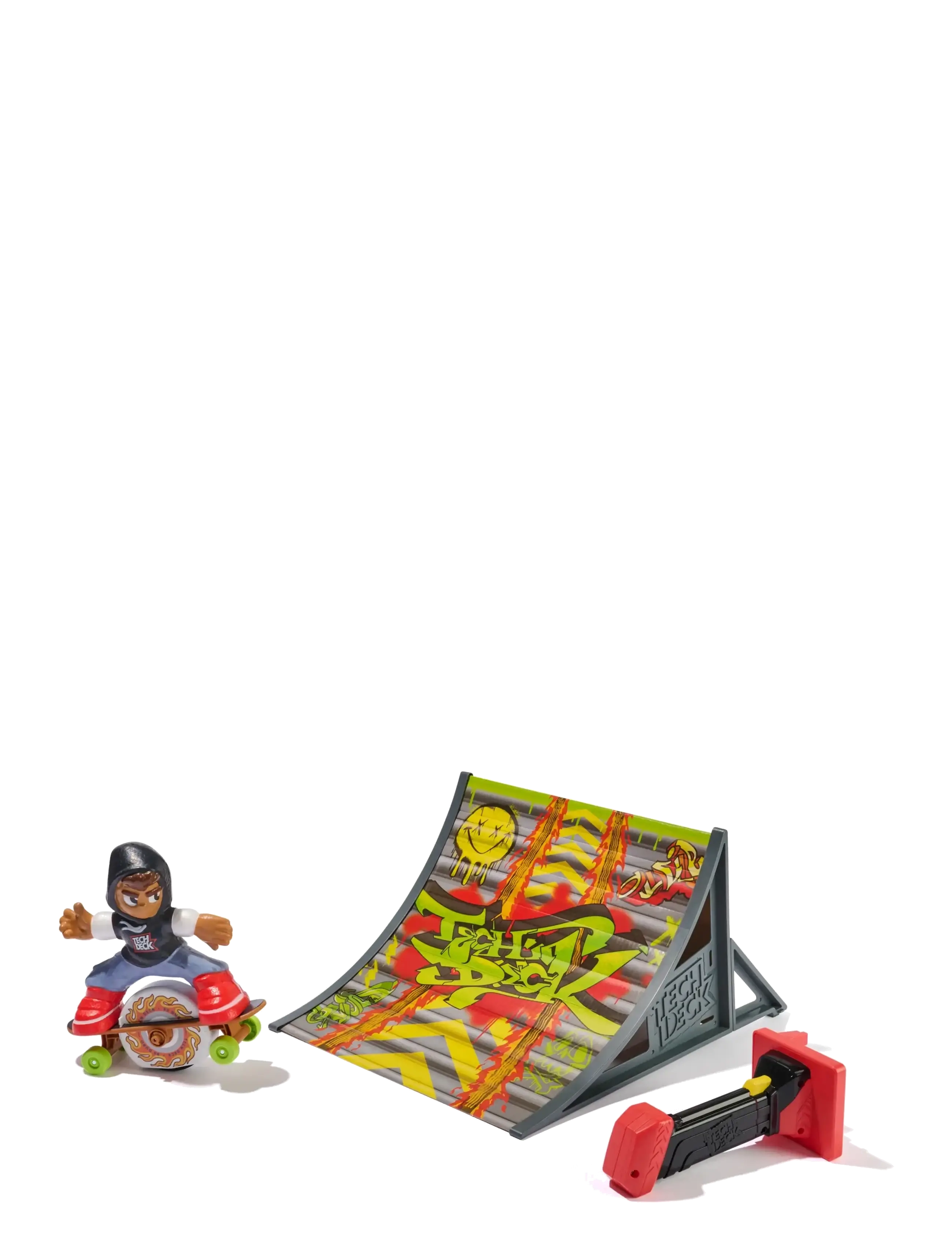 Tech Deck - Tech Deck Ted Shred N' Blast Skateboard Flywheel - lekesett - muti - 2