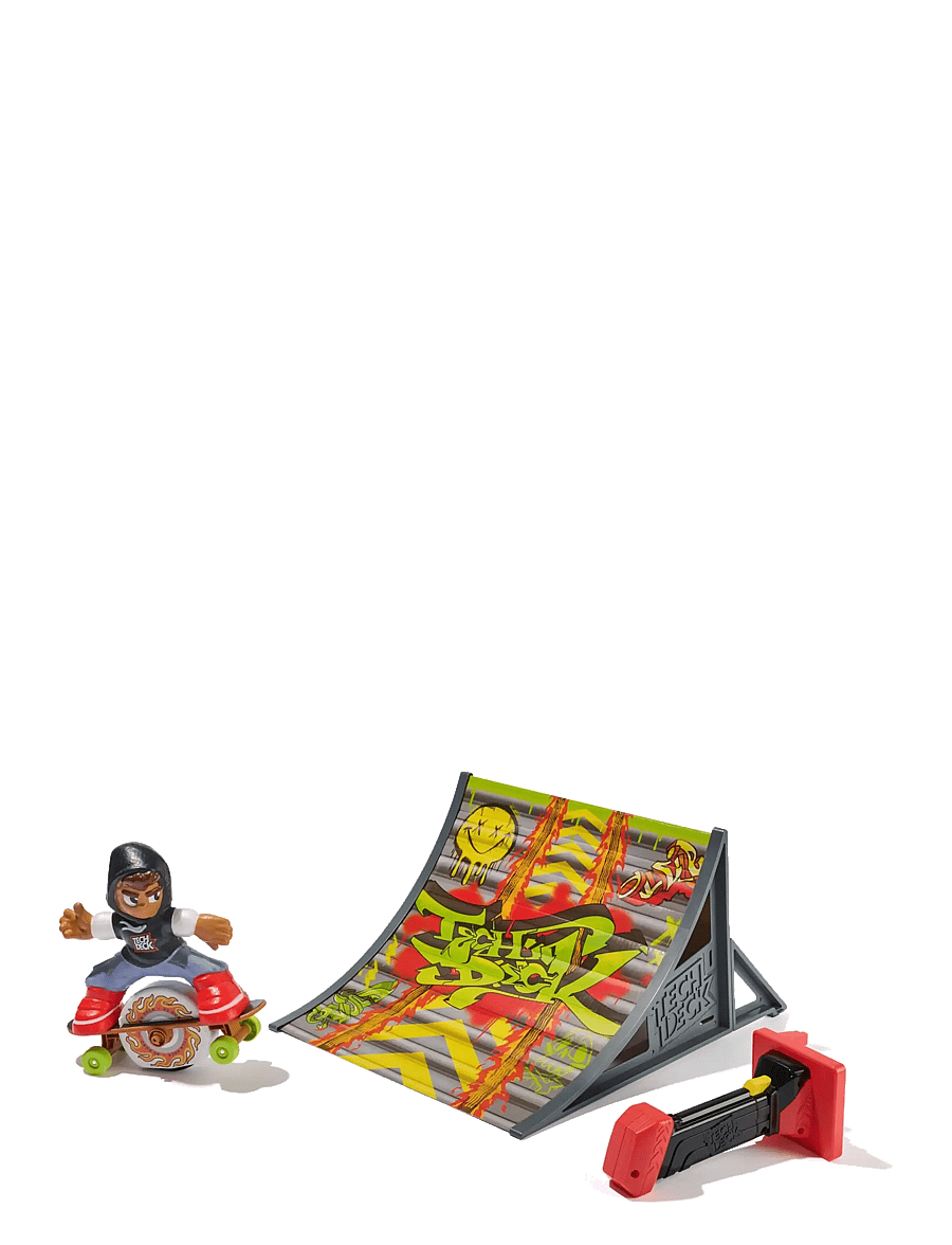 Tech Deck - Tech Deck Ted Shred N' Blast Skateboard Flywheel - lekset - muti - 2