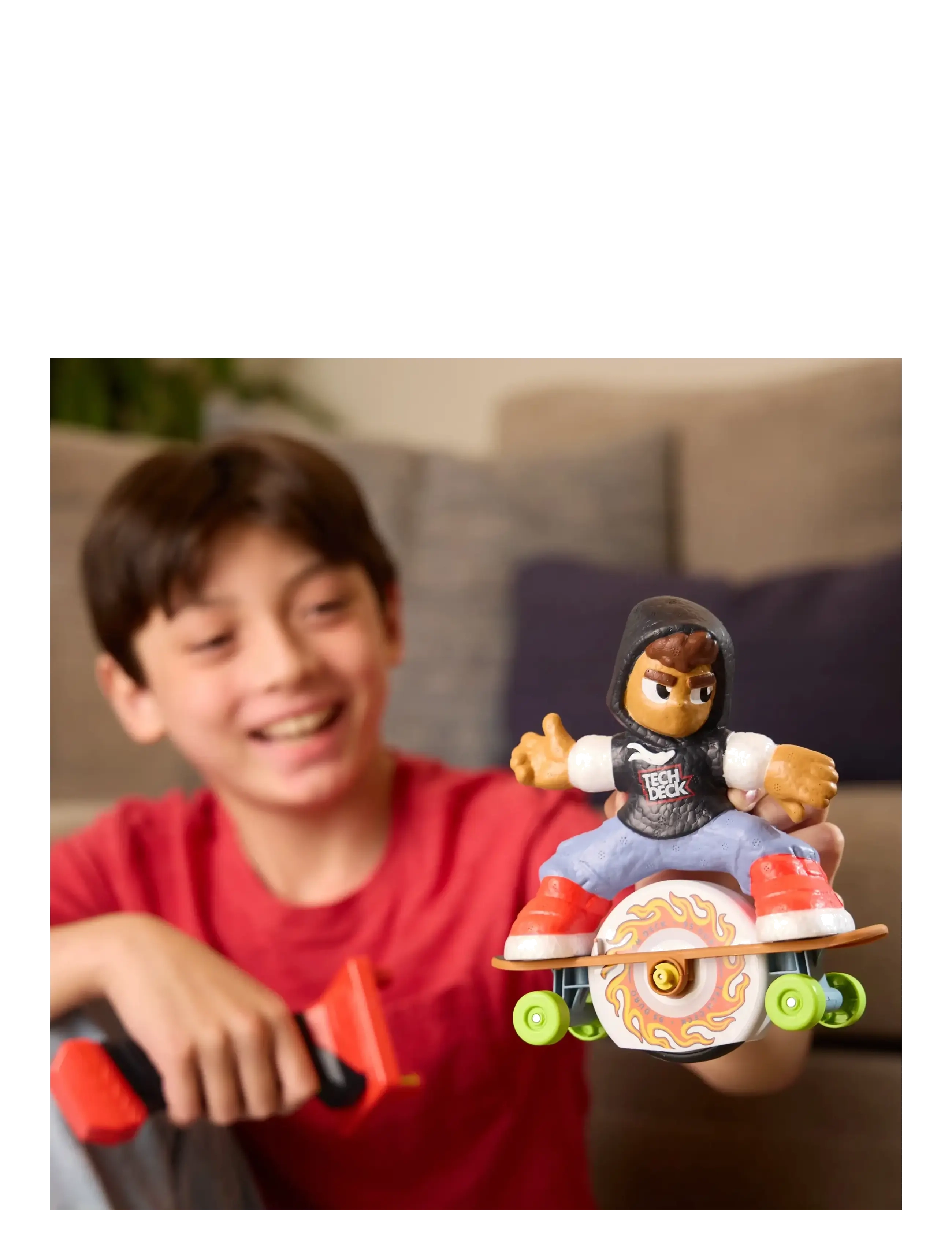 Tech Deck - Tech Deck Ted Shred N' Blast Skateboard Flywheel - lekesett - muti - 5
