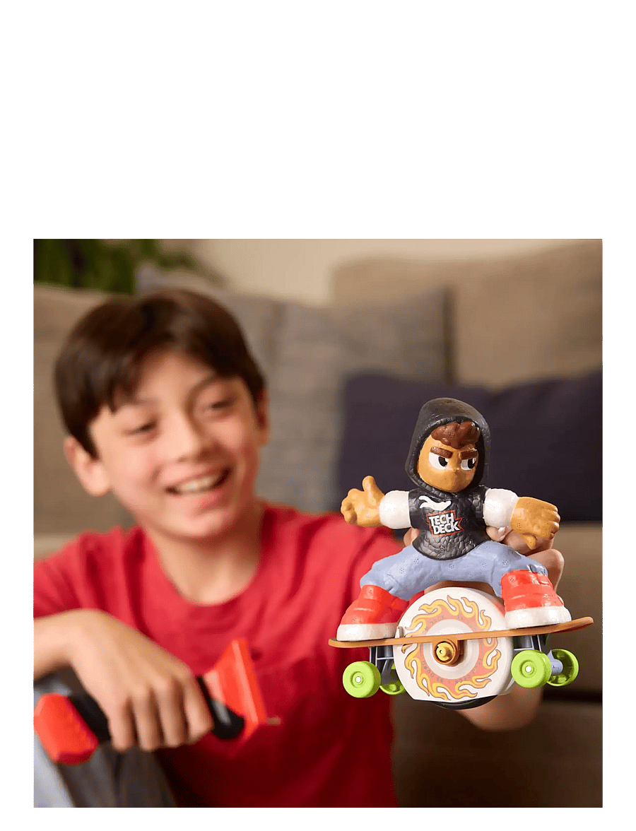 Tech Deck - Tech Deck Ted Shred N' Blast Skateboard Flywheel - lekset - muti - 5