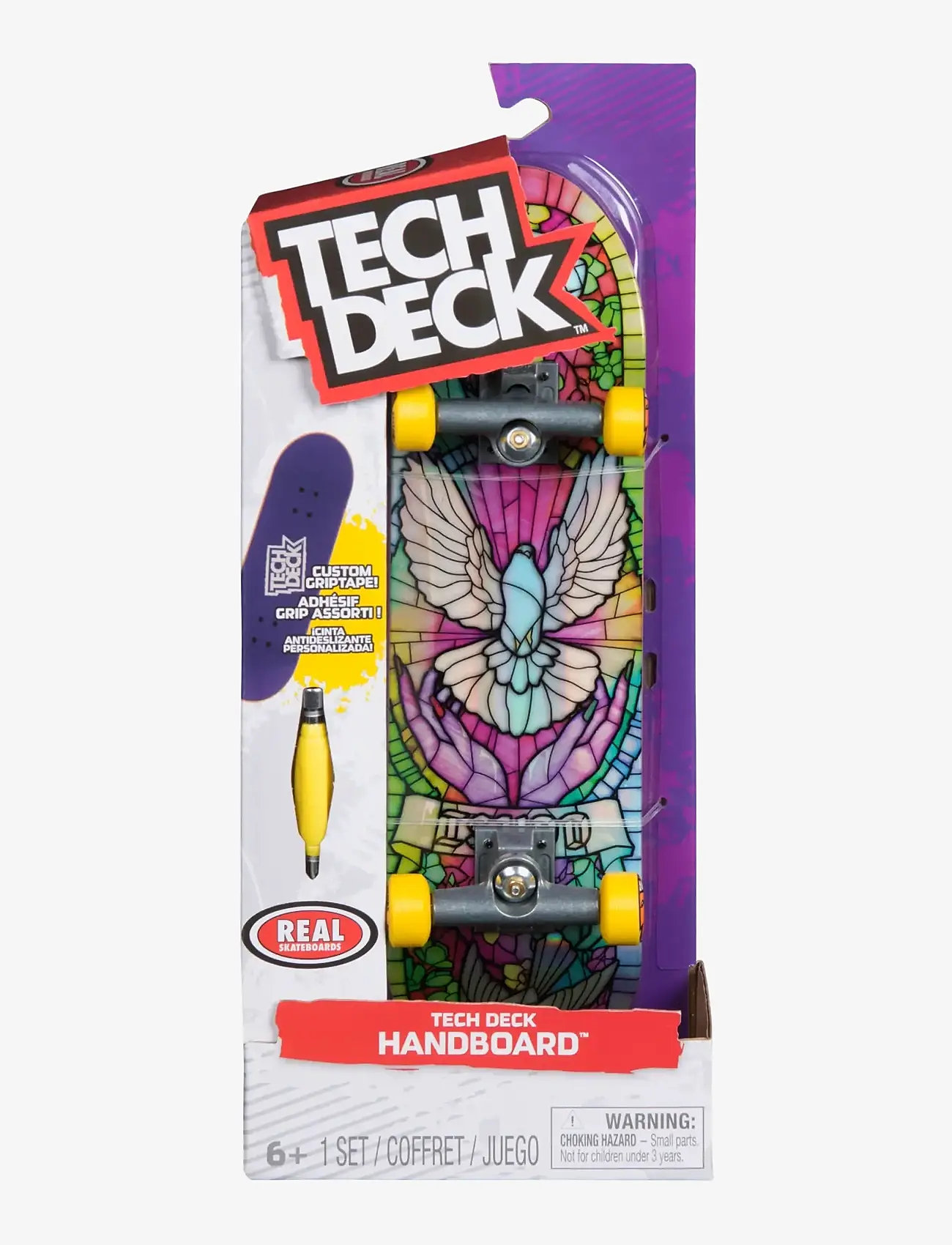Tech Deck - Tech Deck Handboard 27 cm - Real Skateboards - fidget toys - muti - 0