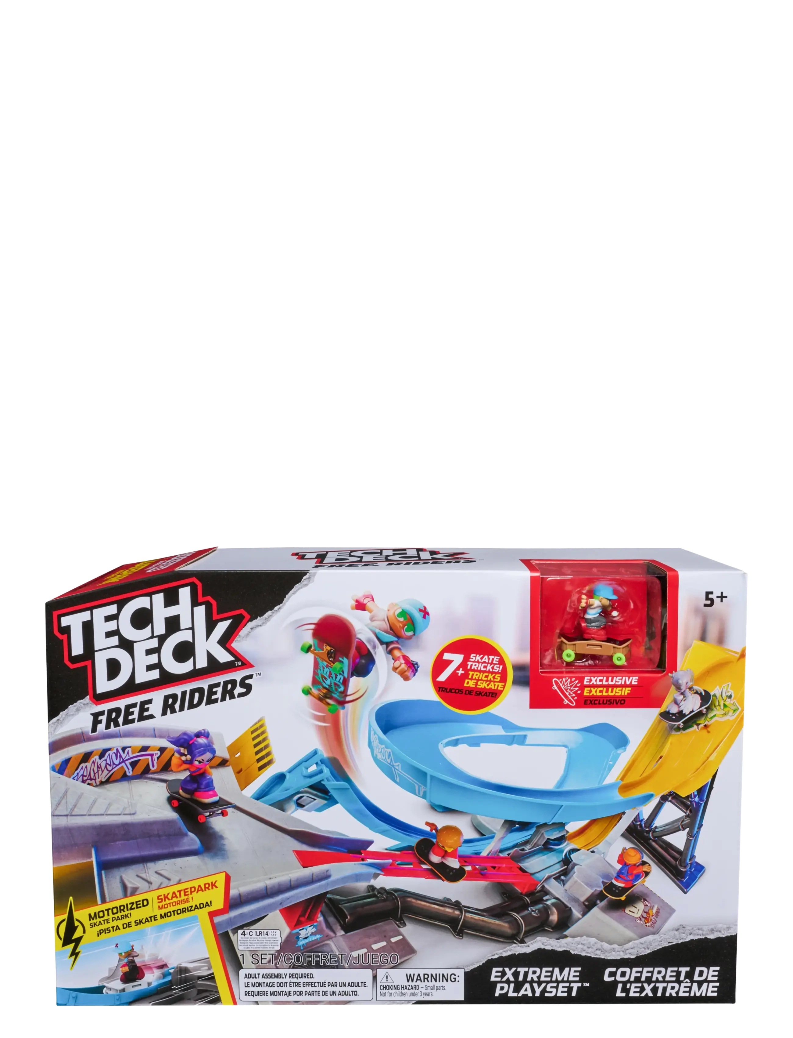 Tech Deck Tech Deck Free Riders Extreme Playset - Yli 50€ - MULTI / multi