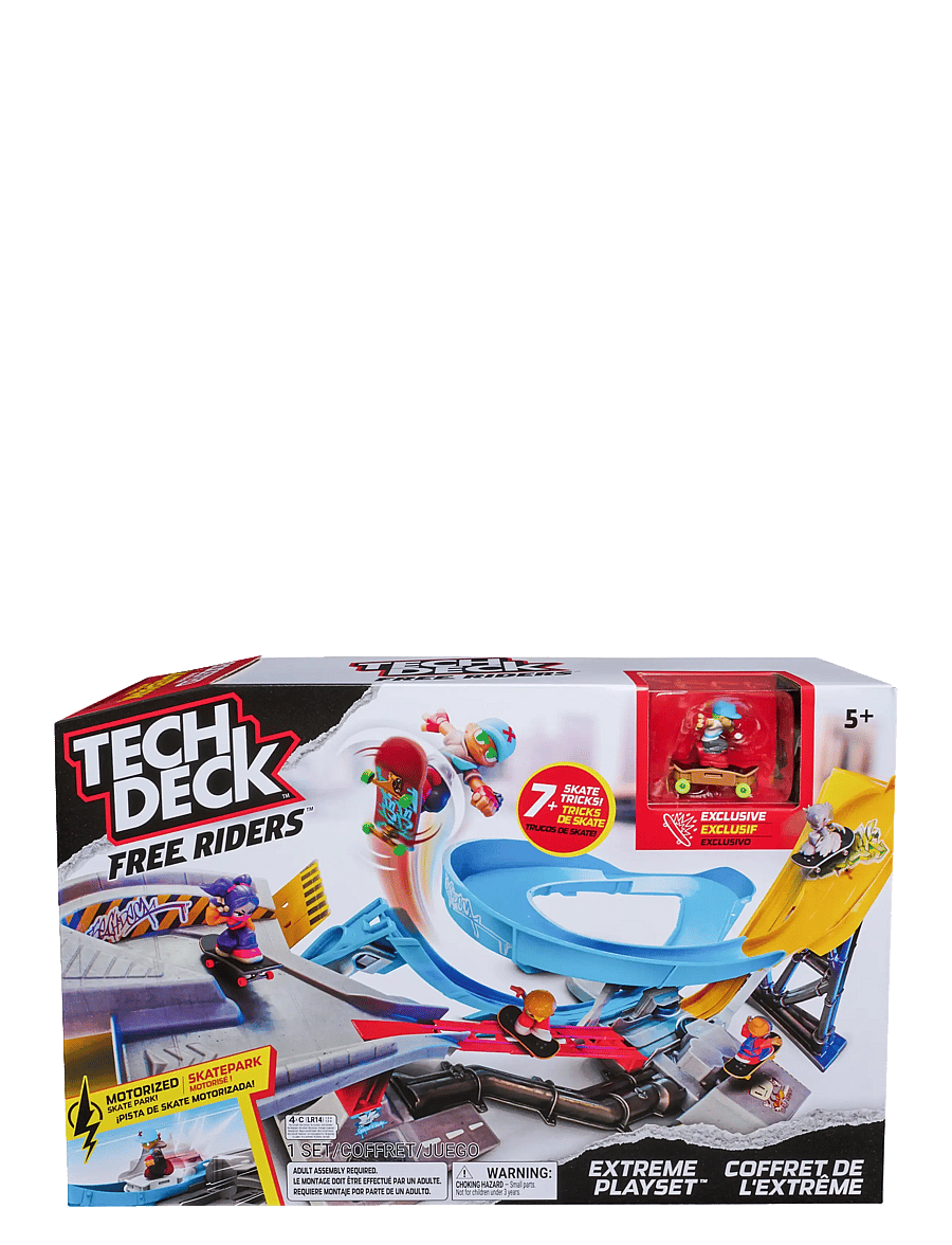 Tech Deck - Tech Deck Free Riders Extreme Playset - lekset - multi - 0