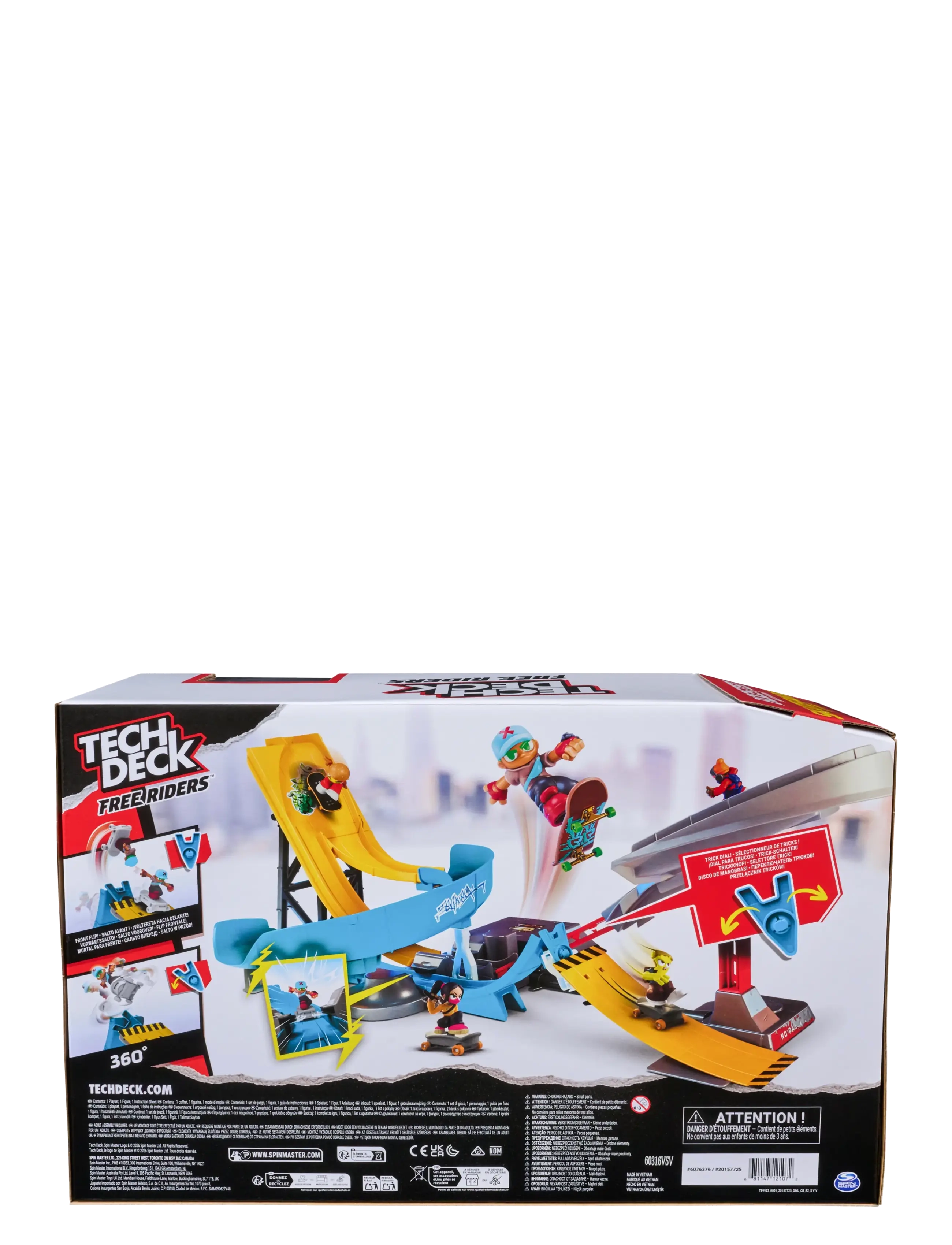 Tech Deck - Tech Deck Free Riders Extreme Playset - lekset - multi - 3