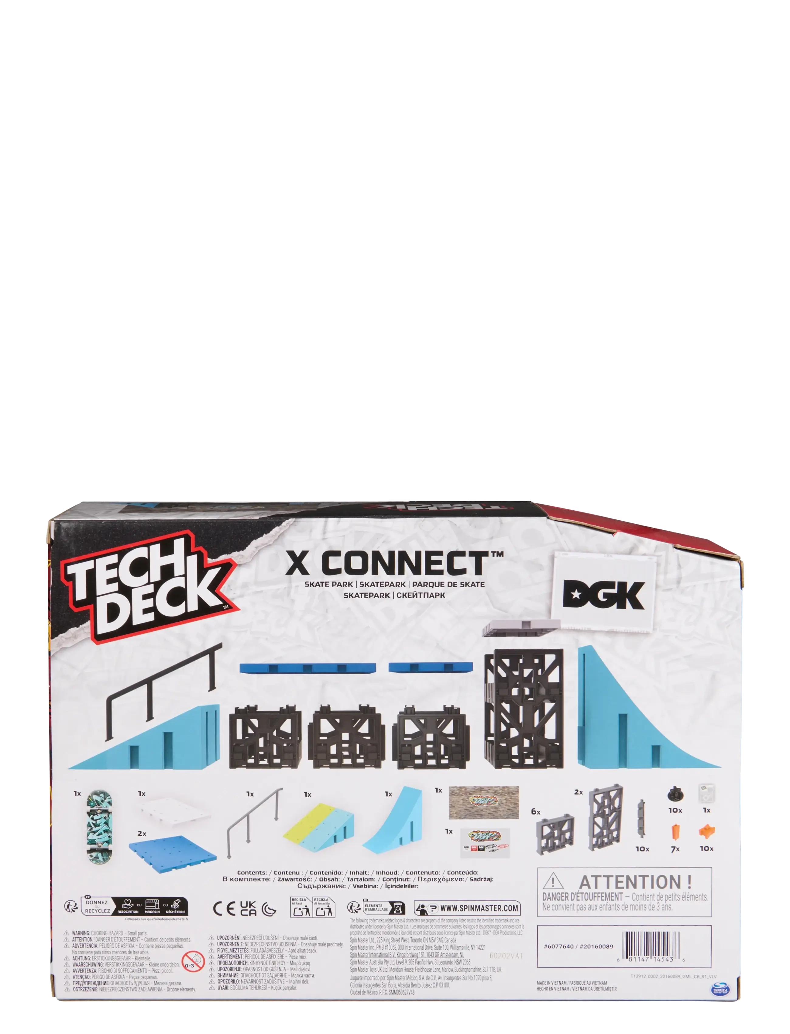 Tech Deck - Tech Deck X-Connect DGK Skatepark - lekset - multi - 1
