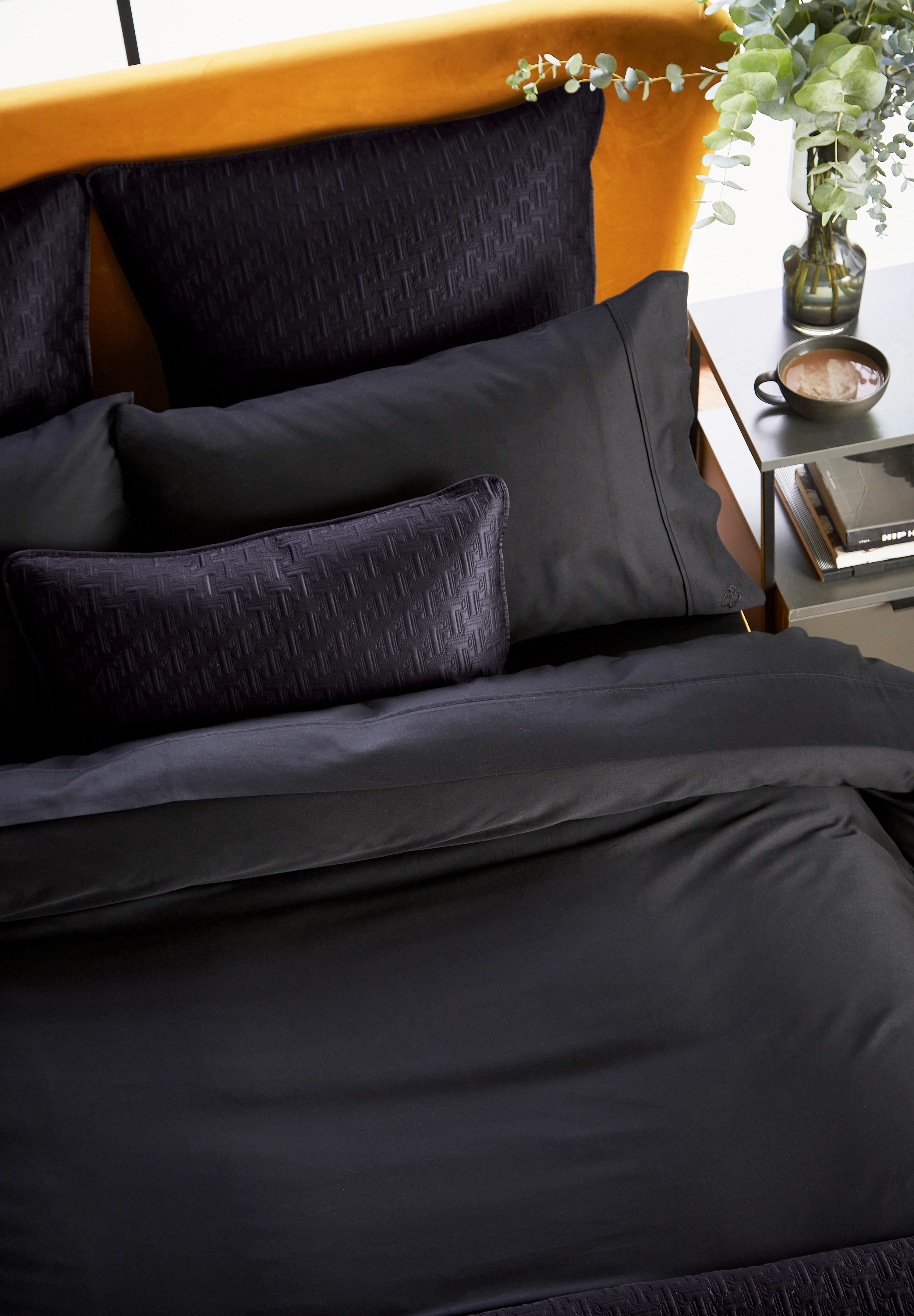 Ted Baker - Pillowcase Plain Dye - alhaisimmat hinnat - black - 2