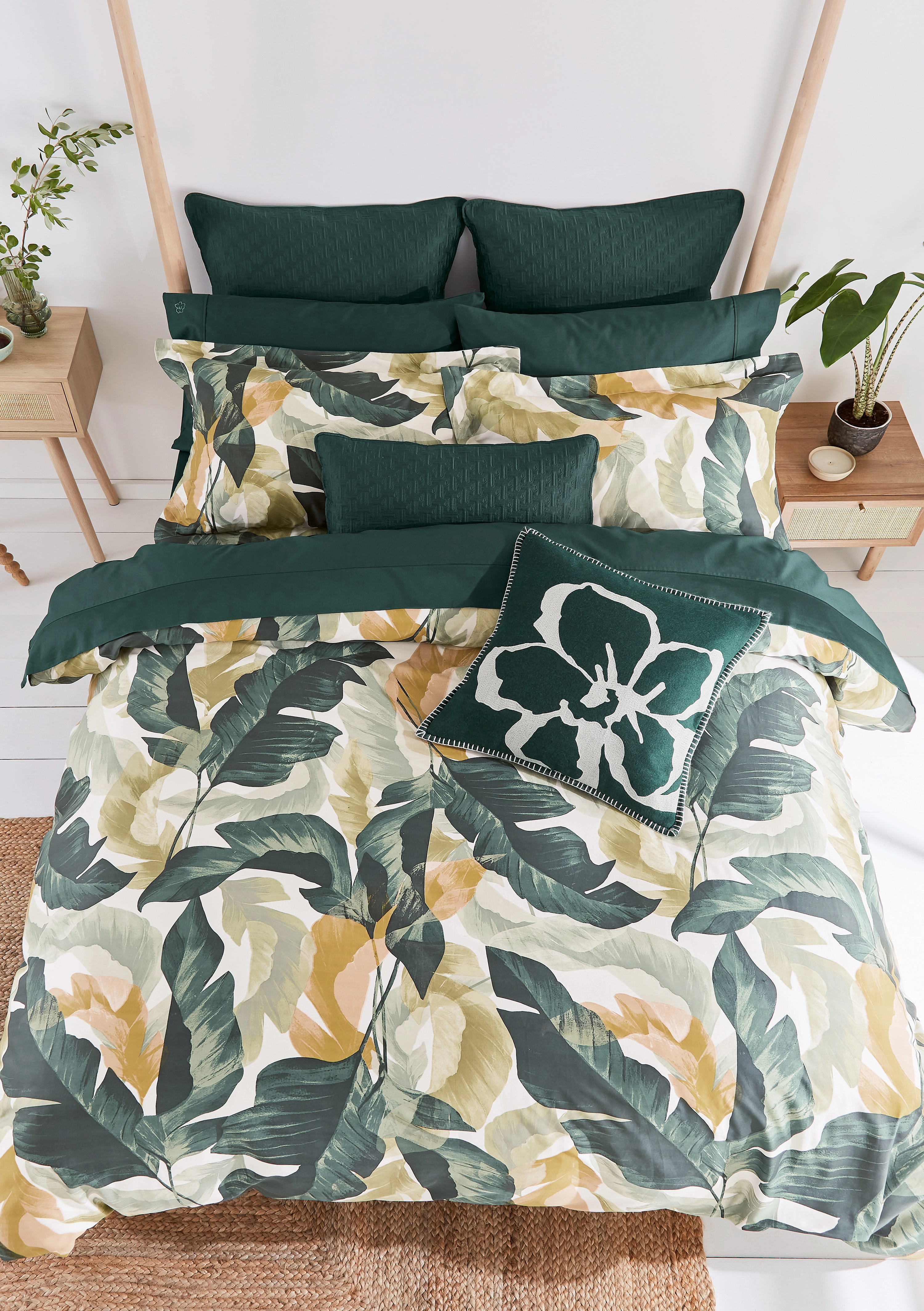 Ted Baker - Single Duvet Cover Urban Forager - basil - 2