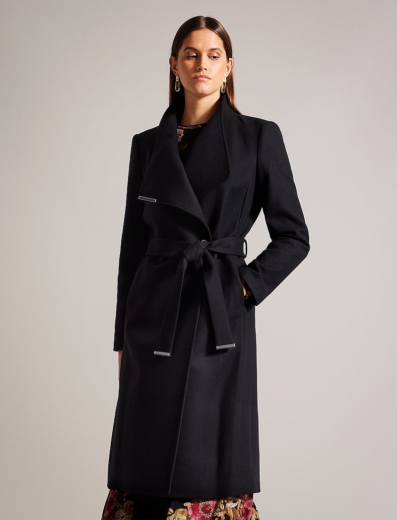 Ted Baker London - ROSE - wollmäntel - black - 0