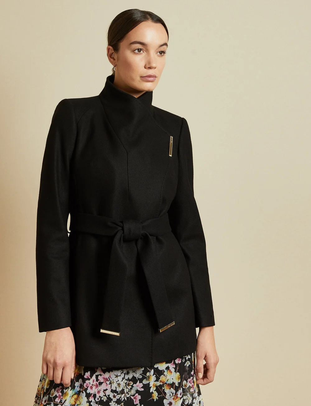 Ted Baker London - ROSESS - uldjakker - black - 0