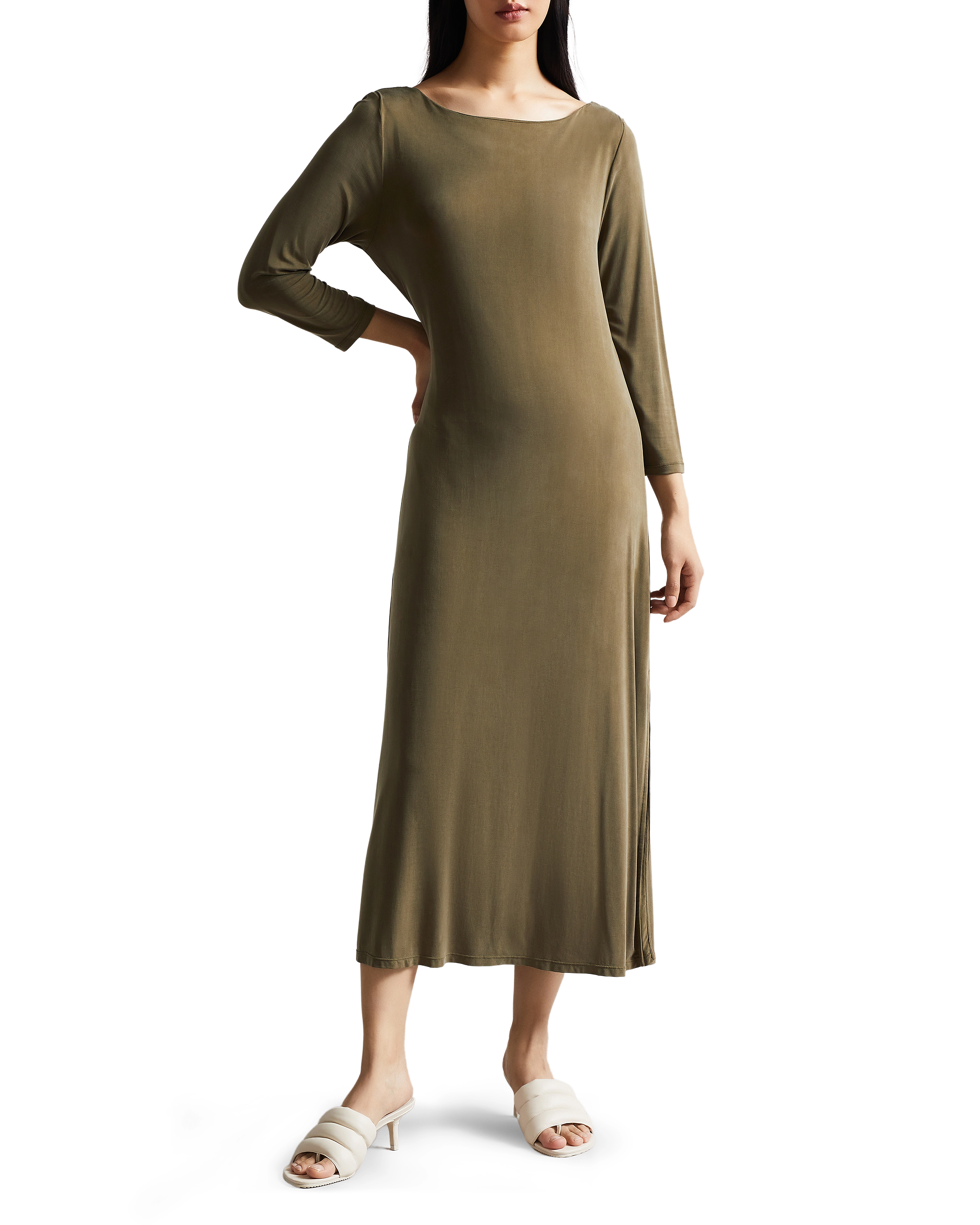 Ted Baker London NEIVAEH - Klänningar - GREEN / khaki/green