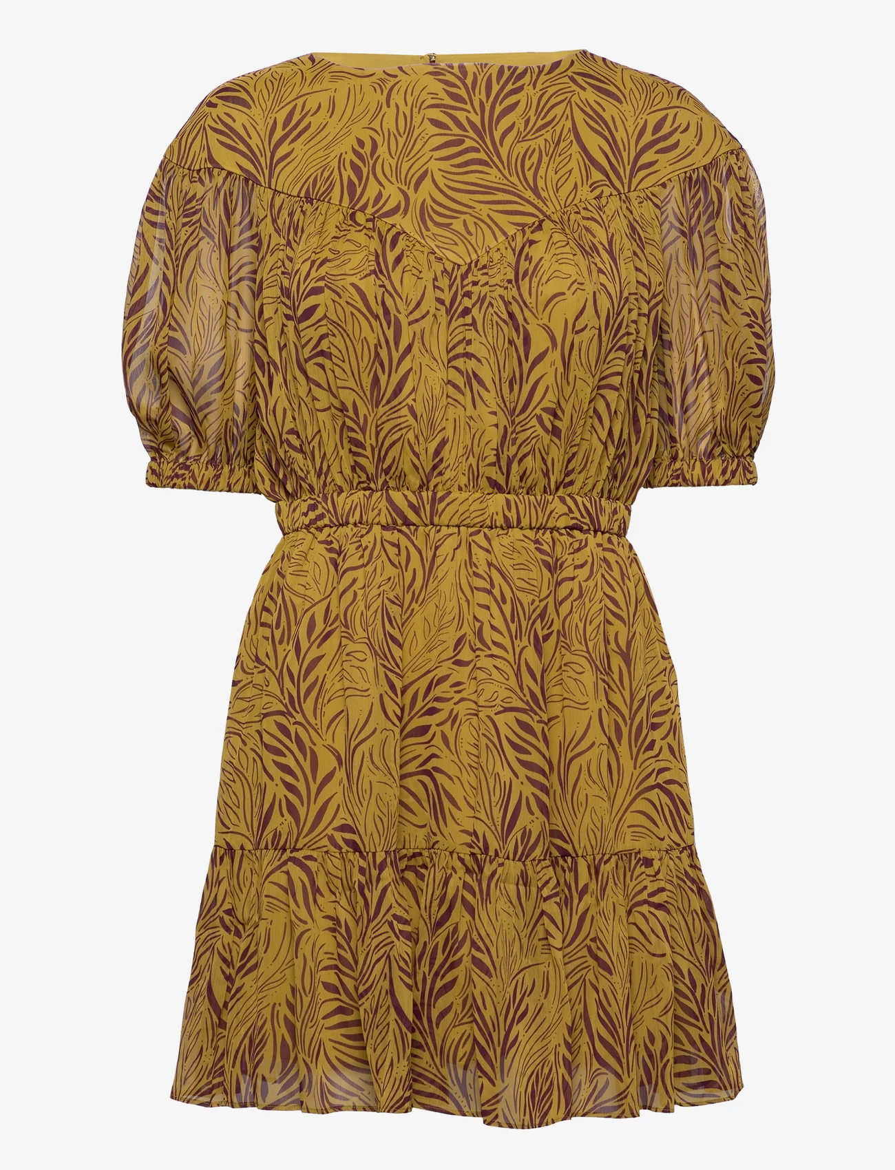 Ted Baker London - MAIRLEY - sukienki krótkie - 76 mid-yellow - 0