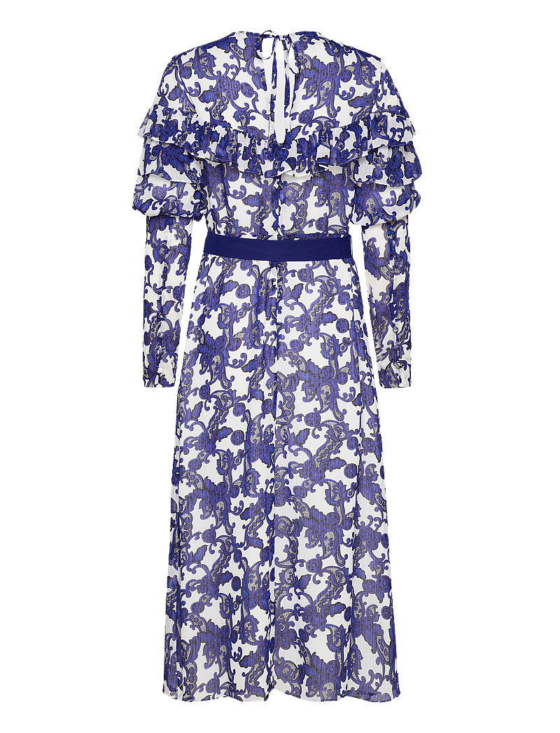 Ted baker white deals and blue dress