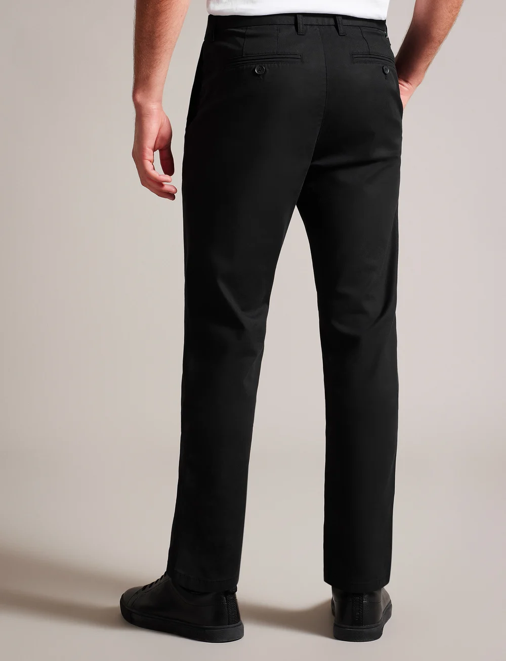 Ted Baker London - HAYDAE - pantalons chino - 00 black - 4