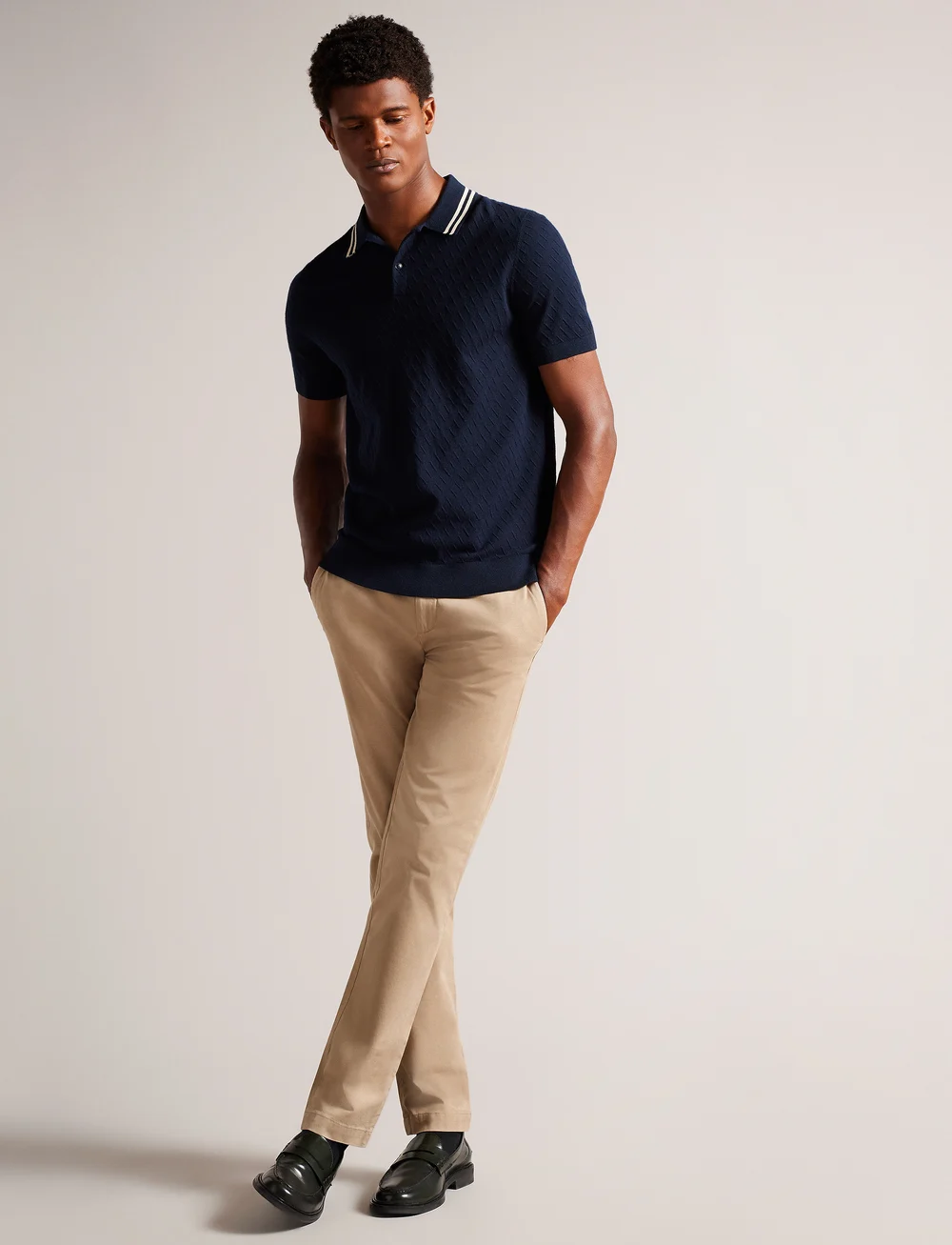 Ted Baker London - HAYDAE - chinos - 06 stone - 0