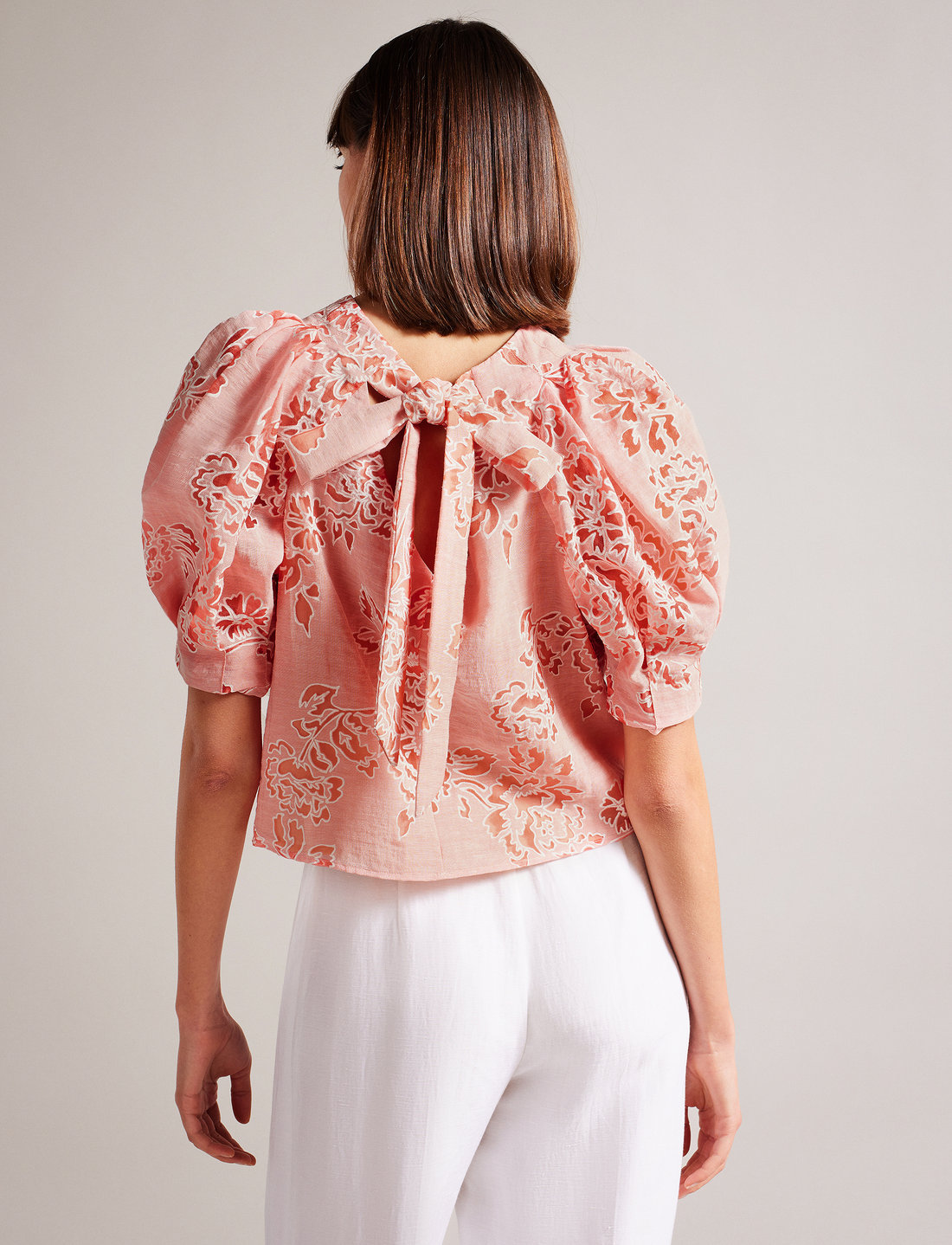 Ted baker sales pink bow jumper