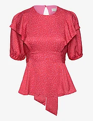 Ted Baker London - DEVONAA - short-sleeved blouses - 55 fuchsia - 0