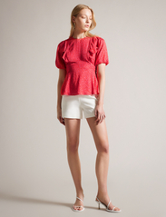 Ted Baker London - DEVONAA - short-sleeved blouses - 55 fuchsia - 4
