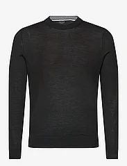 Ted Baker London - CARNBY - megztinis su apvalios formos apykakle - 00 black - 0