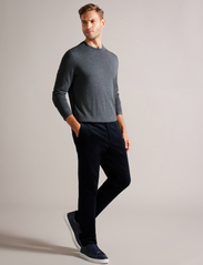 Ted Baker London - CARNBY - knitted round necks - 03 charcoal - 1