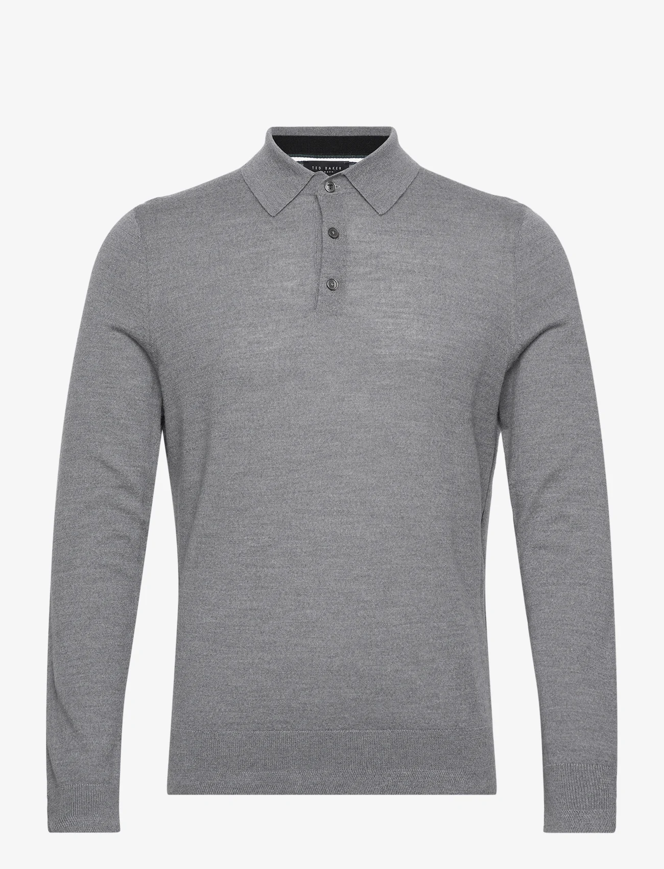 Ted Baker London - KAMBER - knitted polos - 03 charcoal - 0