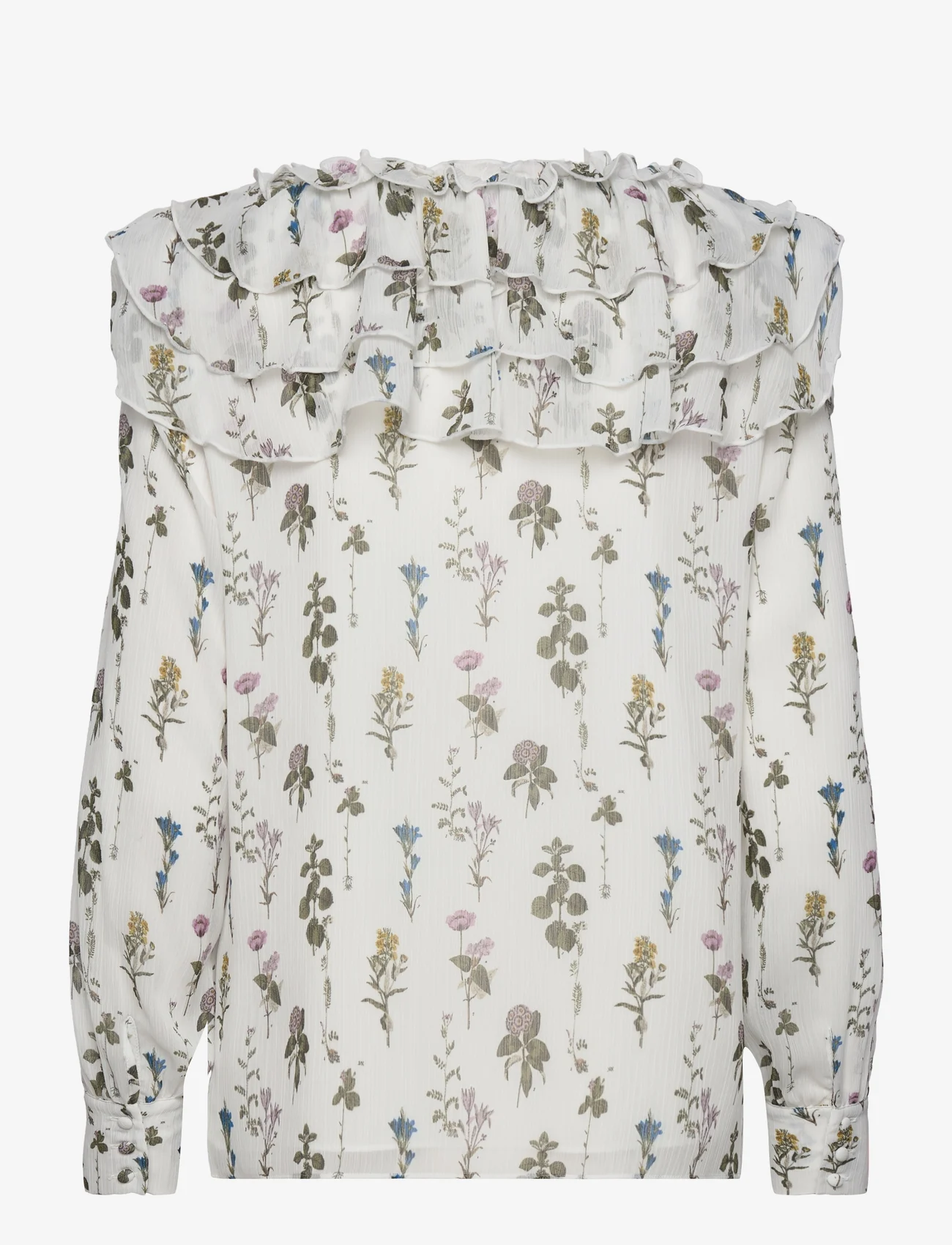 Ted Baker London - AVAROSE - blouses met lange mouwen - 99 white - 1