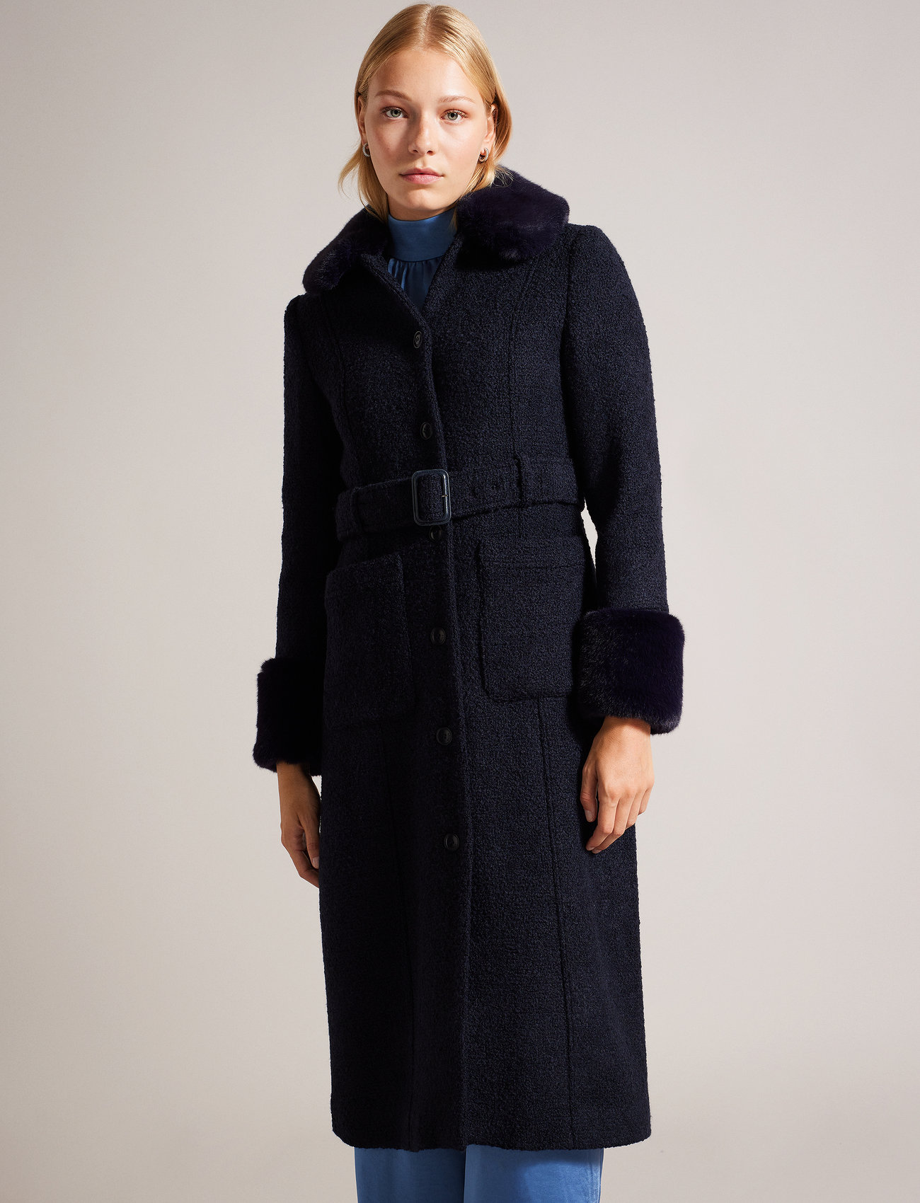 Ted Baker London - LYDDIIA - winter coats - 12 dk-blue - 1