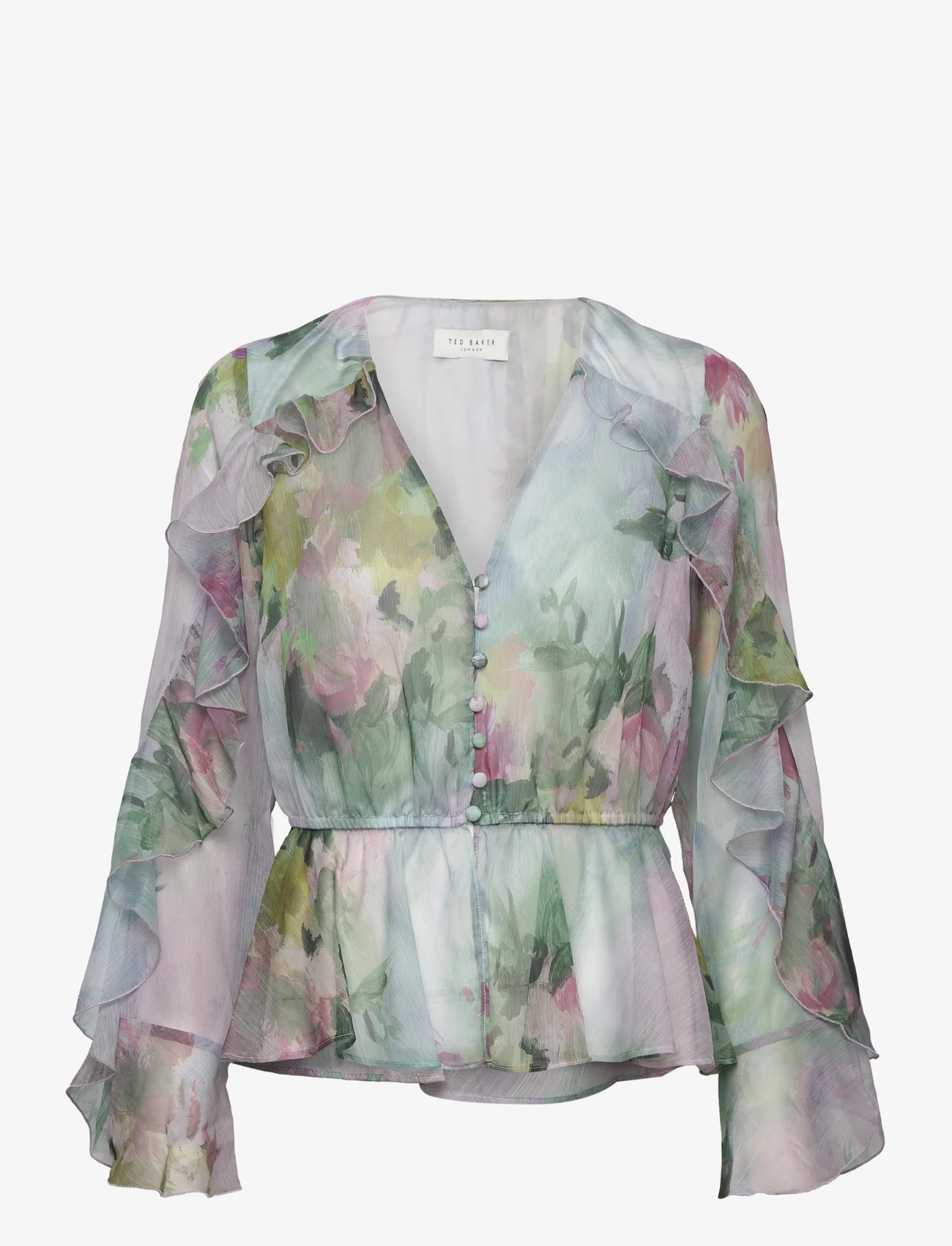 Ted Baker London - SUNNIEH - long-sleeved blouses - 05 grey - 0