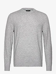 Ted Baker London - LOUNG - knitted round necks - 05 grey marl - 0