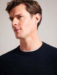 Ted Baker London - LOUNG - knitted round necks - 10 navy - 3