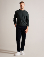 Ted Baker London - LOUNG - megztinis su apvalios formos apykakle - 35 mid green - 3