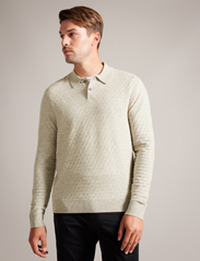 Ted Baker London - MORAR - knitted polos - 25 brown tan - 4