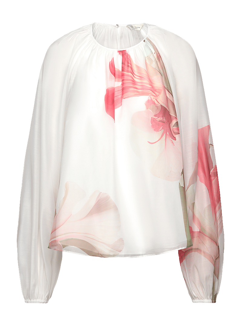 Ted Baker London - ERIANA - pikkade varrukatega pluusid - ivory - 1