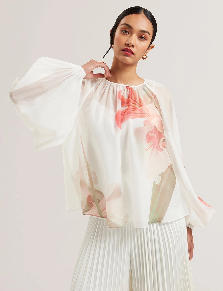 Ted Baker London - ERIANA - blouses à manches longues - ivory - 0