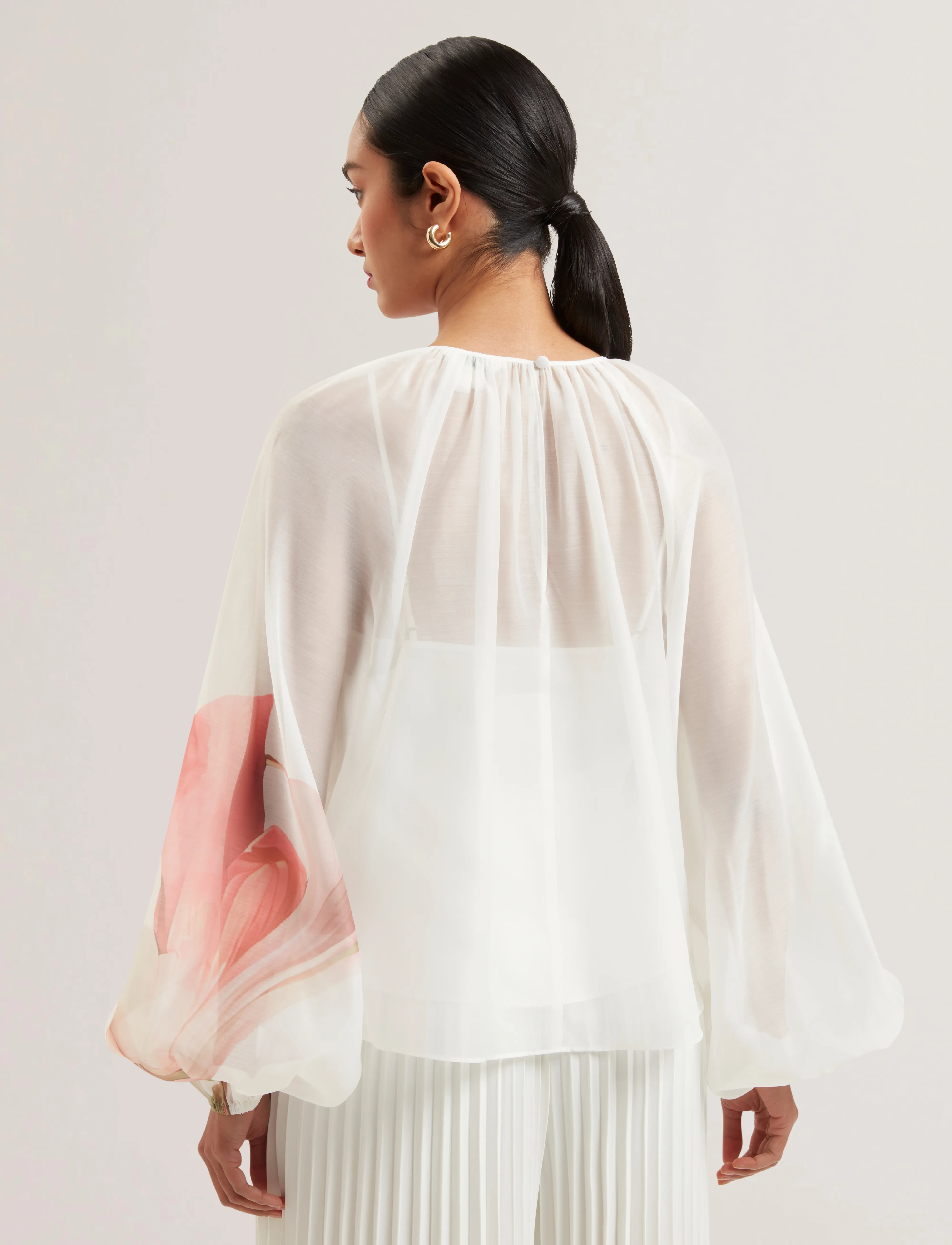 Ted Baker London - ERIANA - pitkähihaiset puserot - ivory - 4