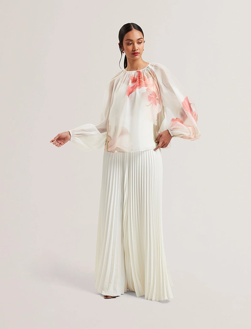 Ted Baker London - ERIANA - pikkade varrukatega pluusid - ivory - 5