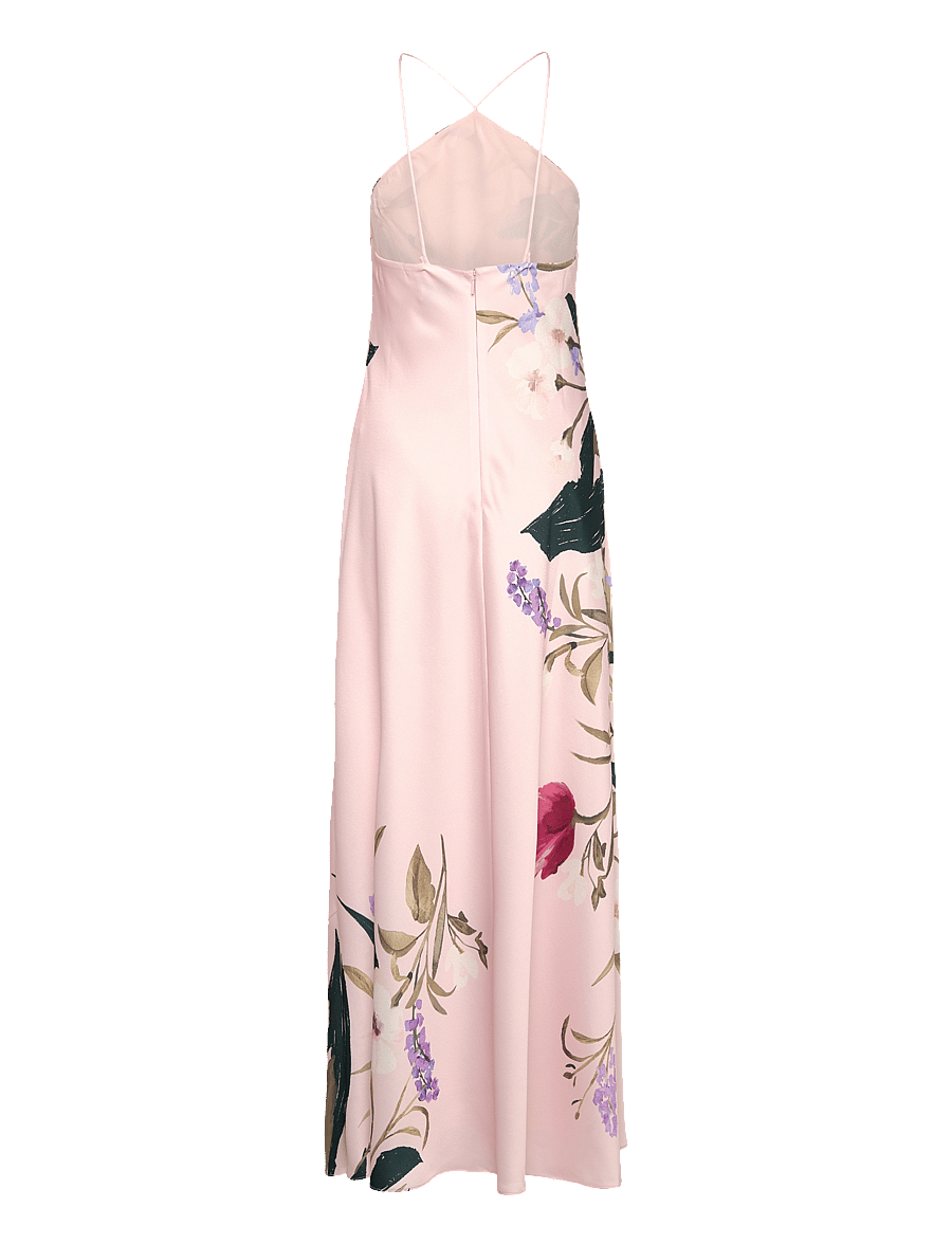 ted baker long pink dress Ted Baker London Dresses | Ted Baker Dress | Color: Pink/White