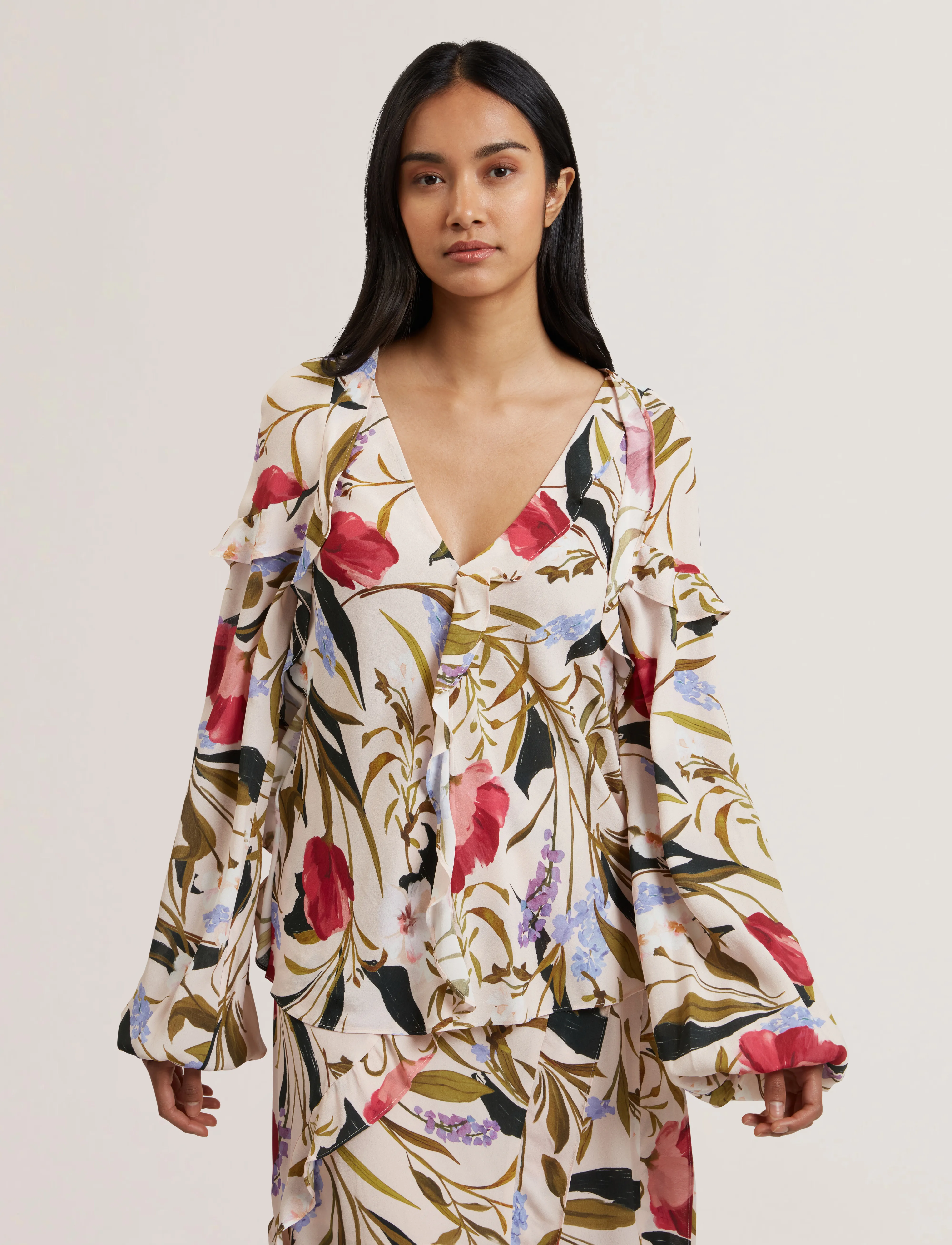 Ted Baker London Minasa, 42, Multi/patterned, Bluser > Langærmede, Dame