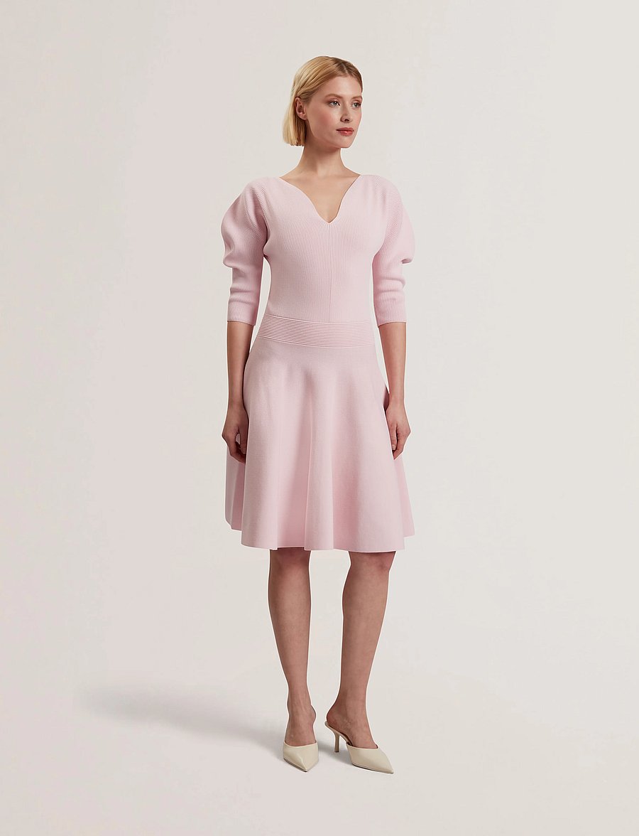 Ted Baker London - JESCKA - strickkleider - light pink - 3