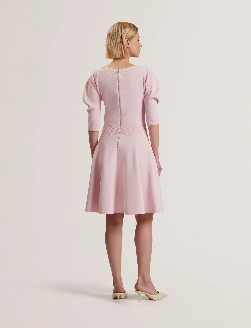 Ted Baker London - JESCKA - stickade klänningar - light pink - 4