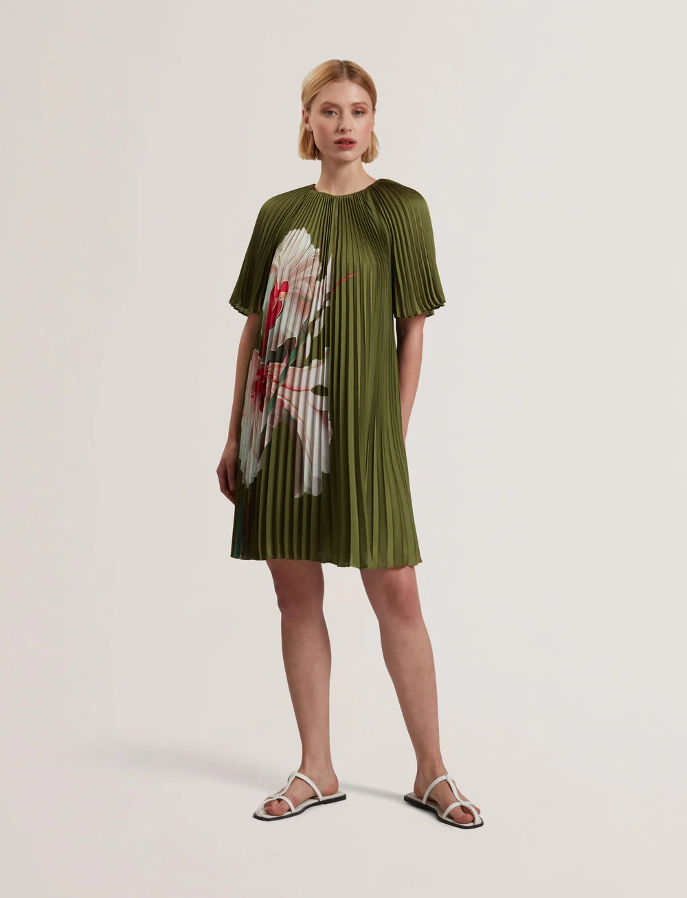 Ted Baker London - VINLAA - korta klänningar - green - 0