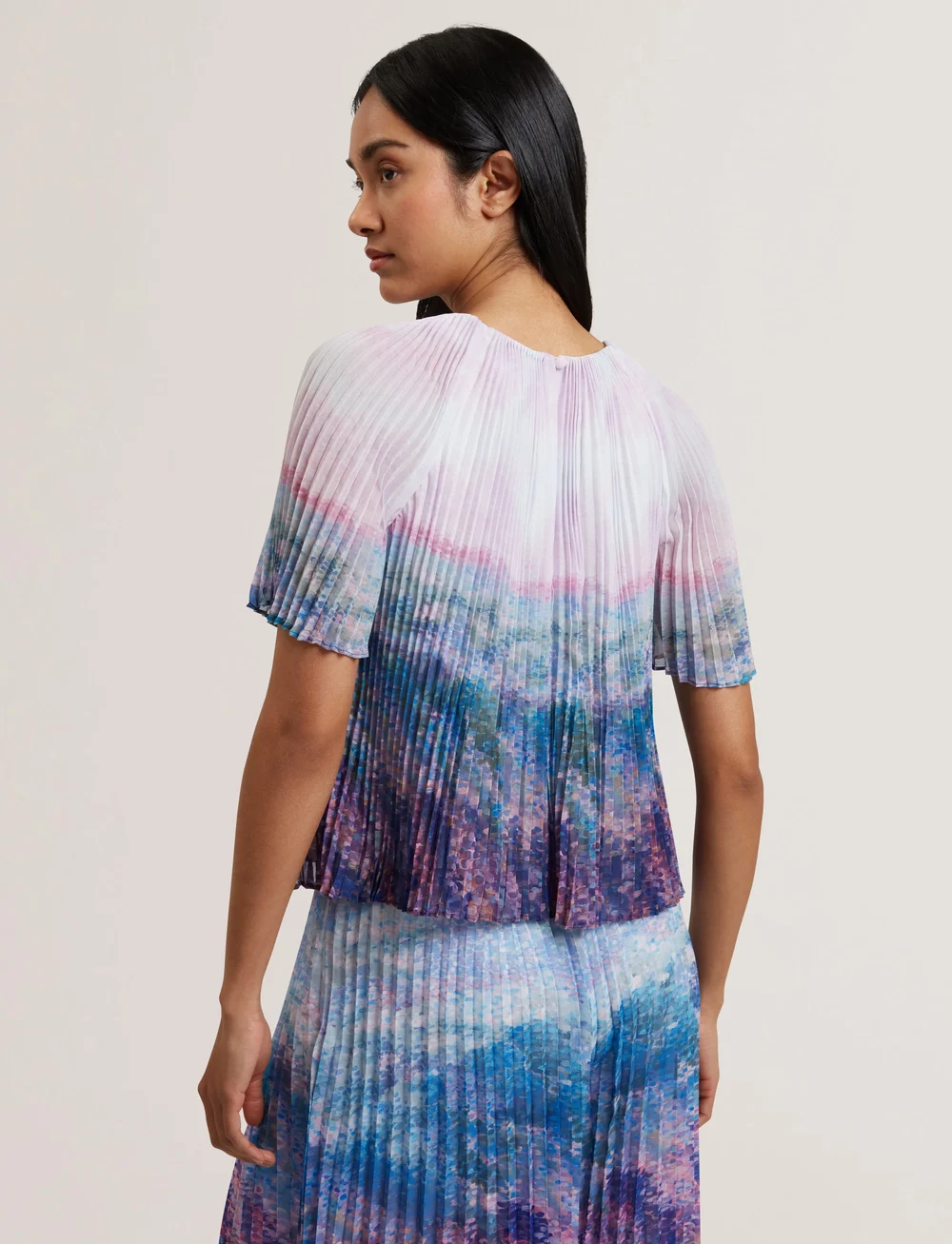 Ted Baker London - AHARRA - kurzämlige blusen - mid-pink - 3