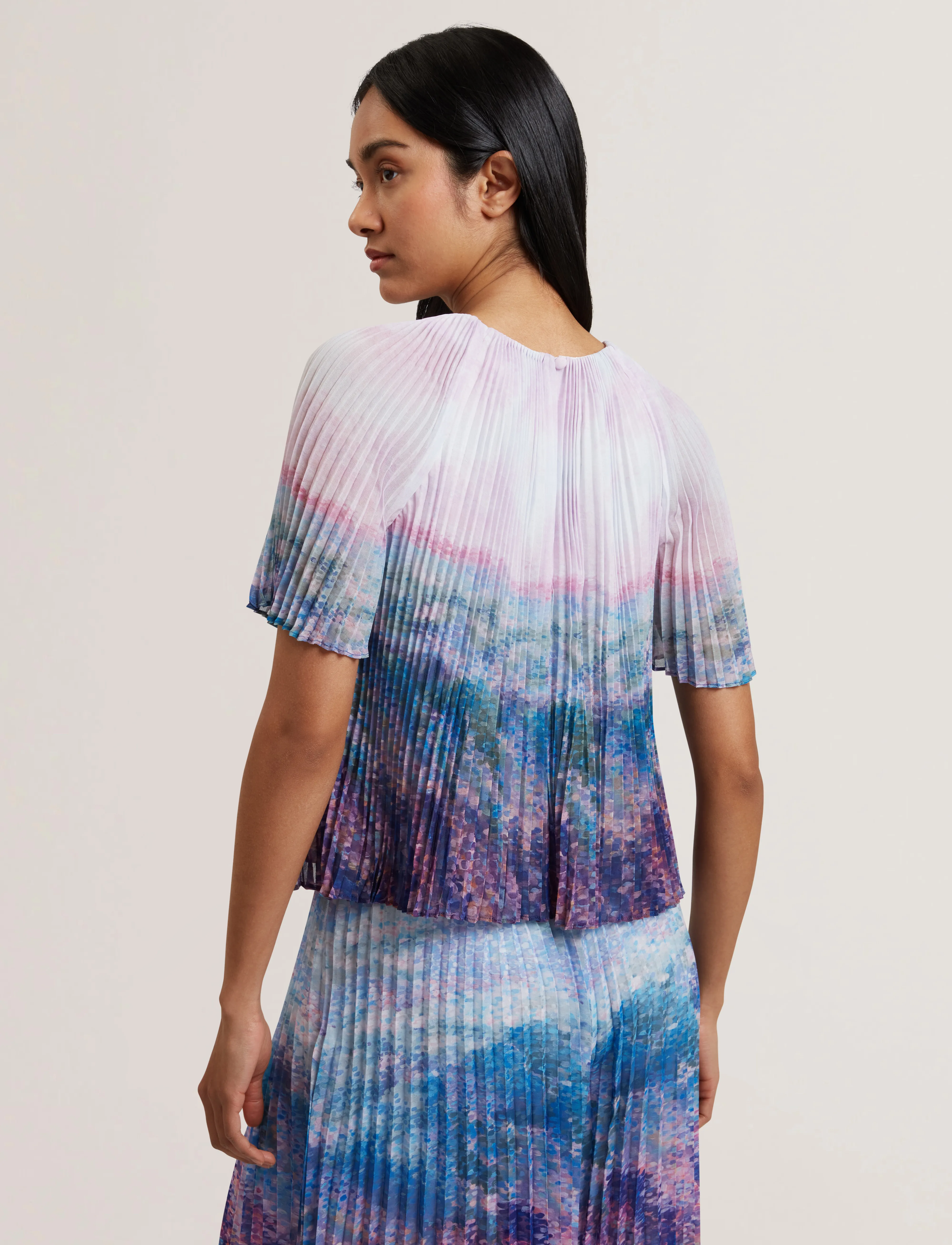 Ted Baker London - AHARRA - kurzämlige blusen - mid-pink - 3