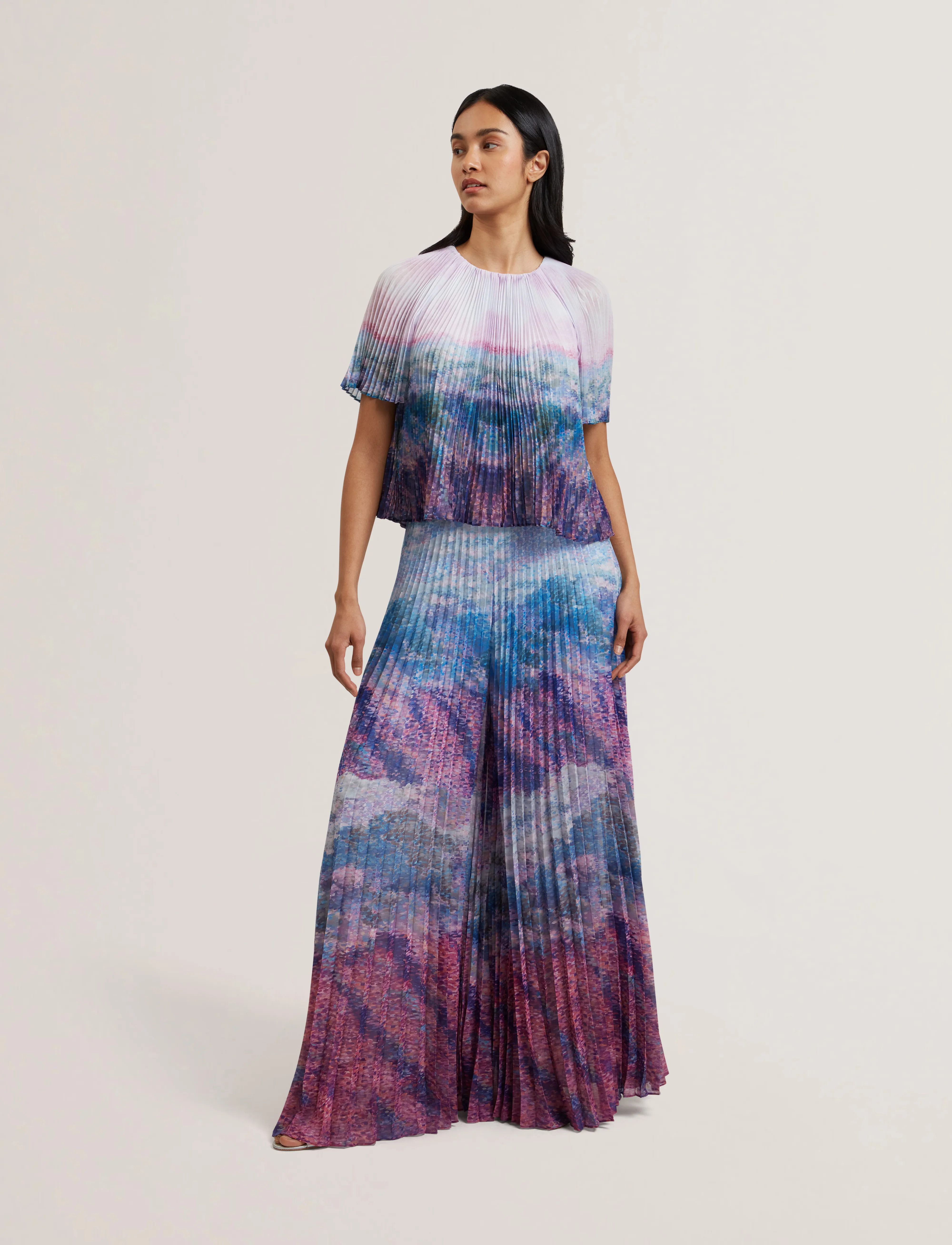 Ted Baker London - AHARRA - kurzämlige blusen - mid-pink - 4