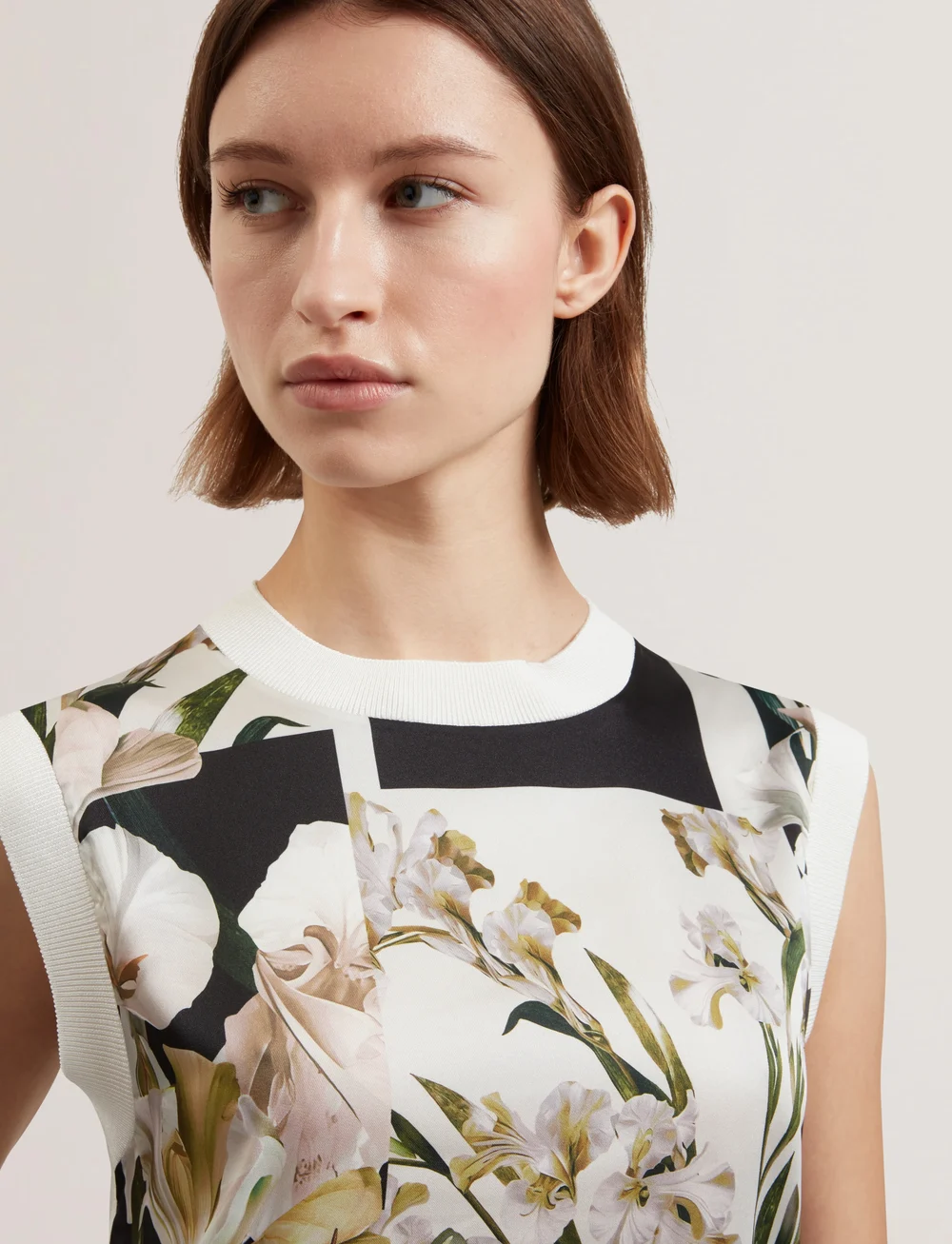 Ted Baker London - LIILEA - linnen - ivory - 5
